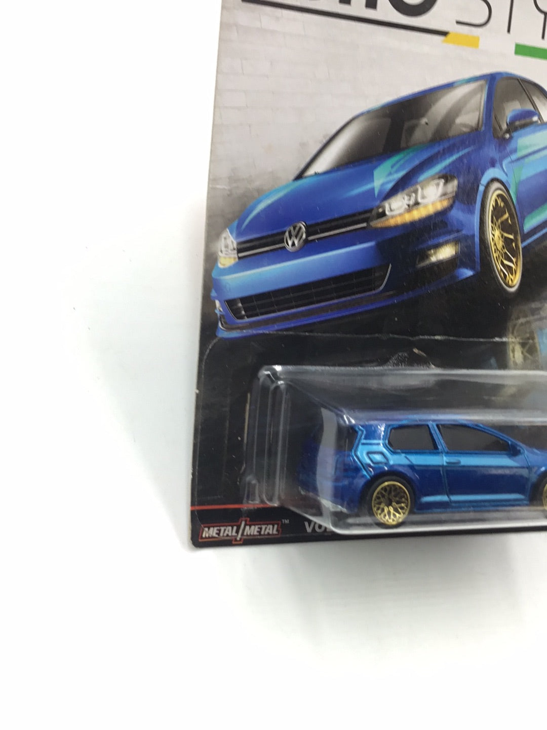 Hot wheels car culture Euro Style Volkswagen Golf MK7