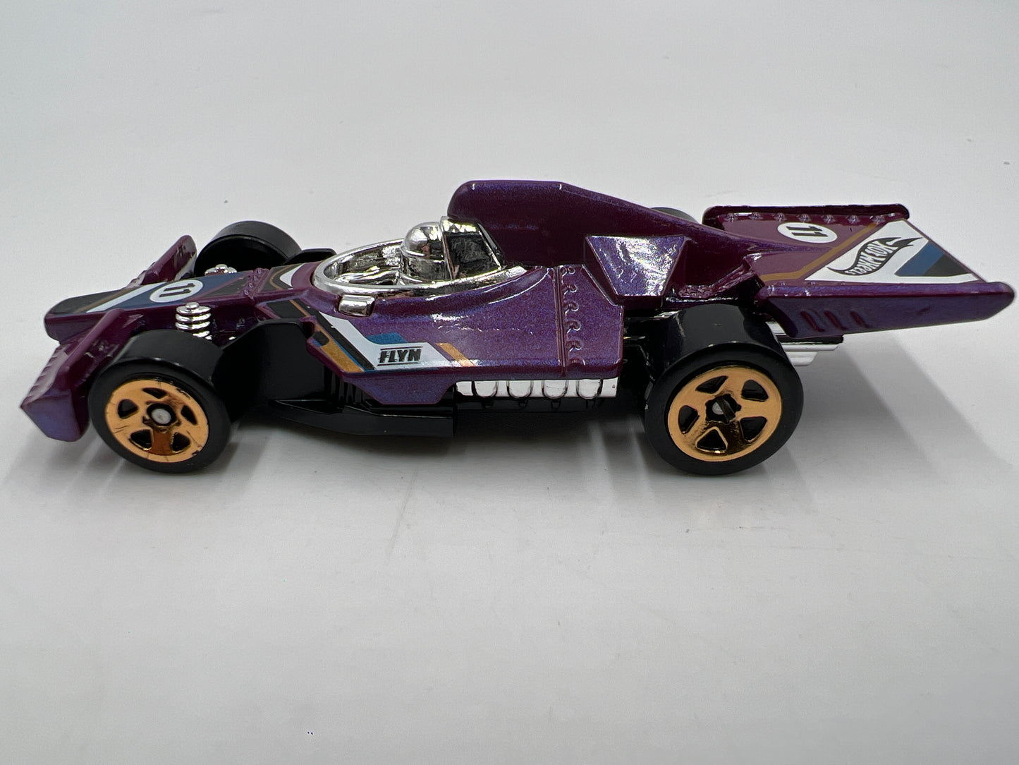 2021 Hot Wheels Mystery Models Series 2 #11 Formula Flashback Iridescent Purple