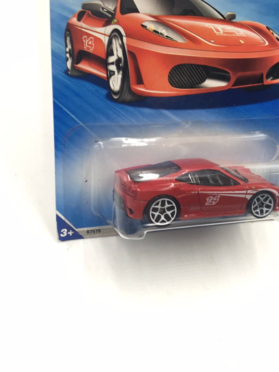 2010 Hot Wheels #154 Ferrari F430 Challenge Red QQ7