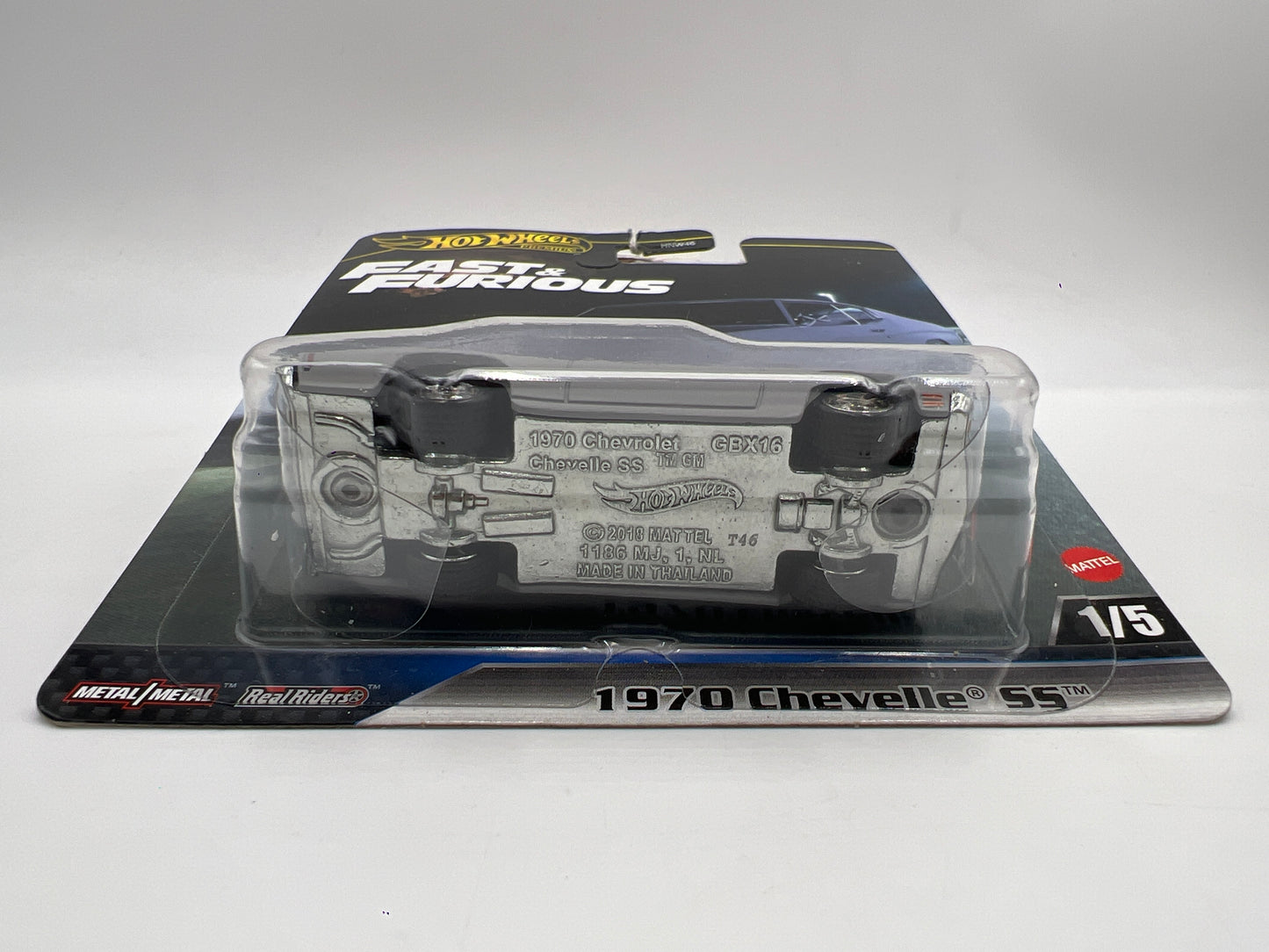 2025 Hot Wheels Premium Fast & Furious 1970 Chevelle SS Primer Gray 247H