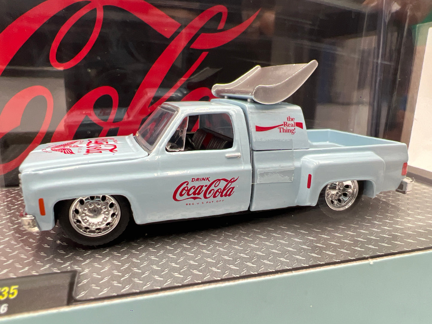 M2 Machines Auto Haulers Coca Cola 1973 Chevrolet Cheyenne Super 30 TW35