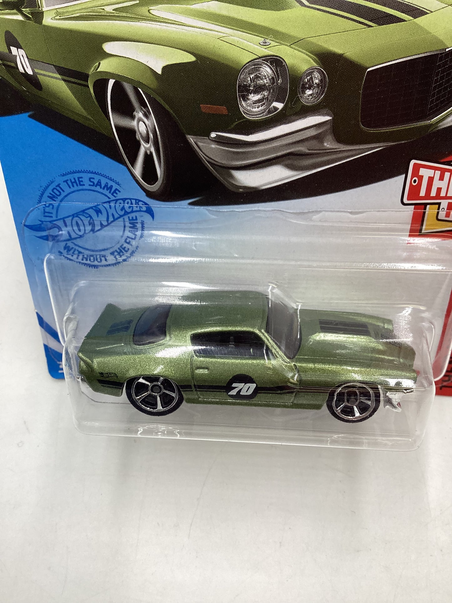 2021 hot wheels  #179 Walgreens Exclusive Green 70 Chevy Camaro RS 239E