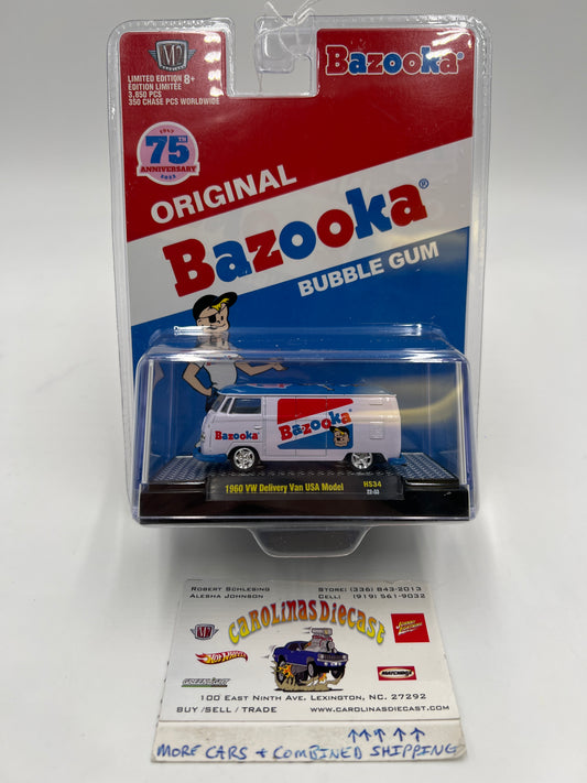 M2 Machines Bazooka Bubble Gum 1960 VW Delivery Van USA Model HS34 193H