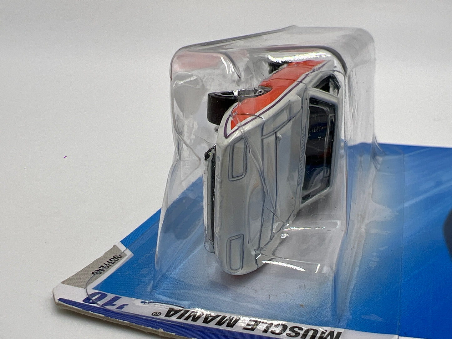 2010 Hot Wheels Kmart Exclusive #87 70 Plymouth Superbird Orange/White Cracked Blister 239C