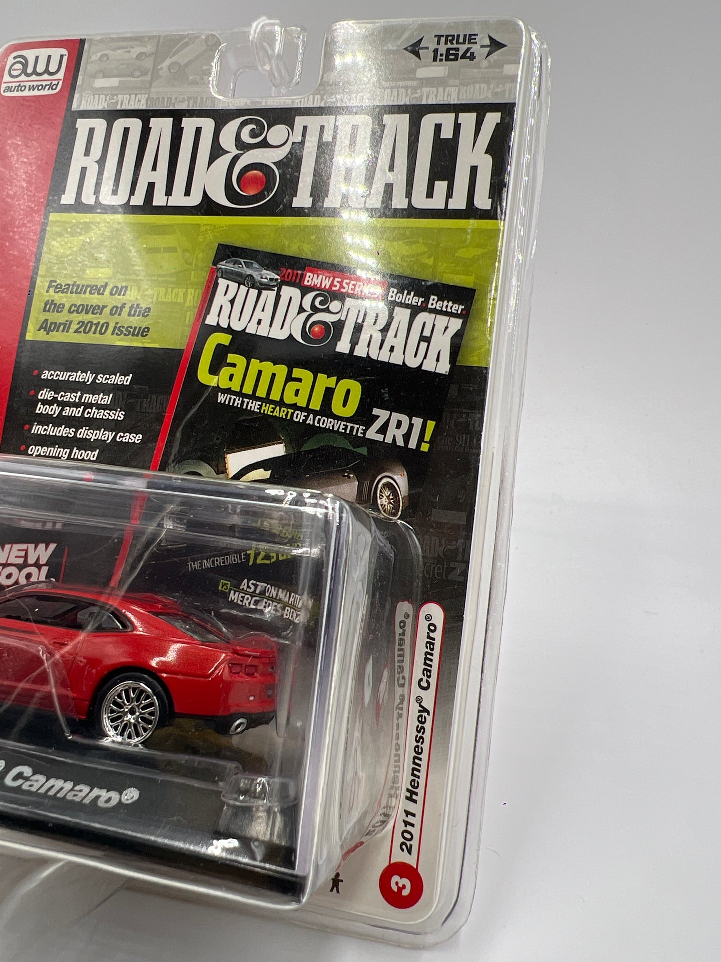 Auto World Road & Track #3 2011 Hennessey Camaro Red 181H