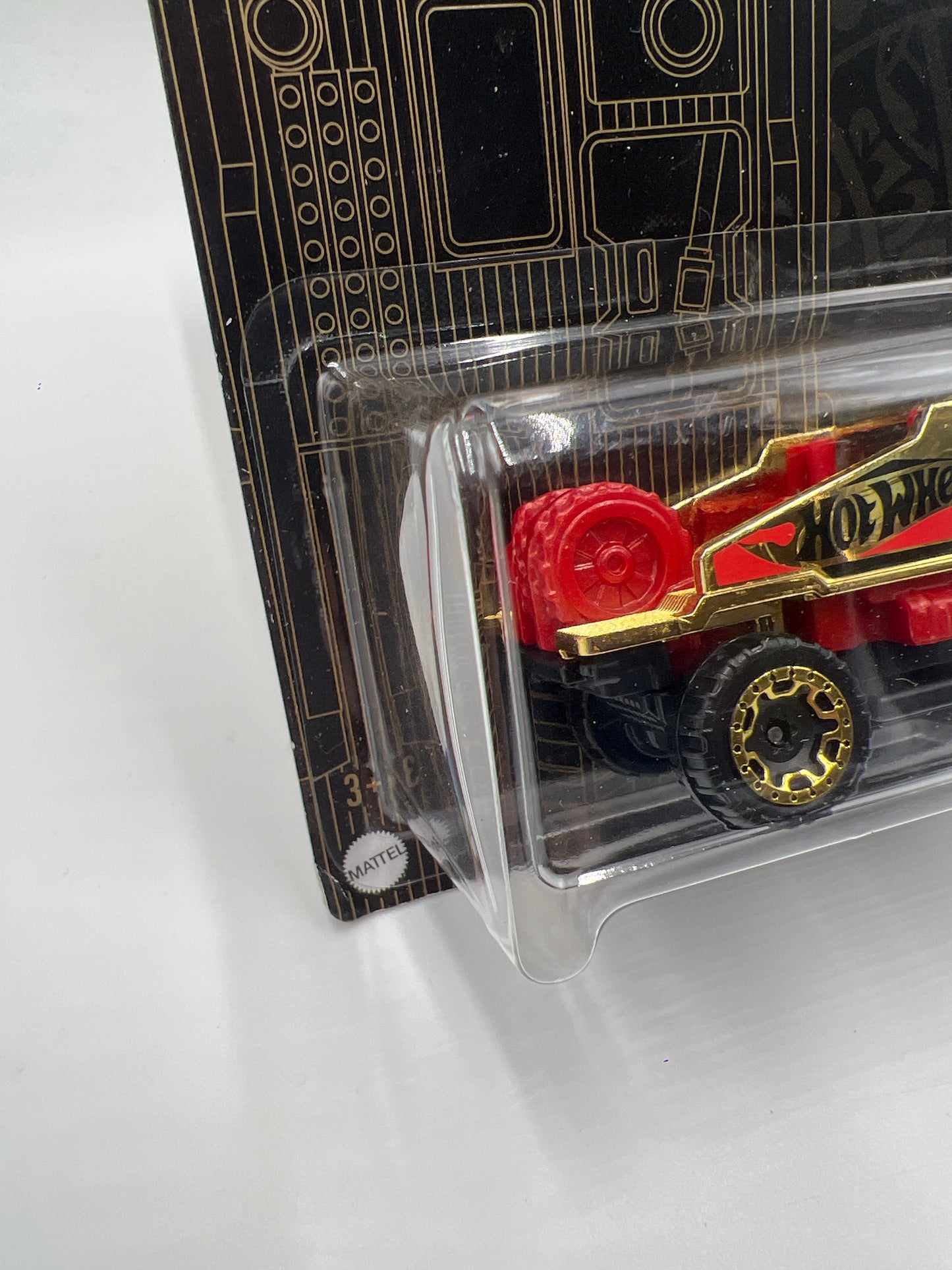 Hot Wheels 55th Anniversary Chase #3 Mercedes-Benz Unimog U 1300 L Gold SR