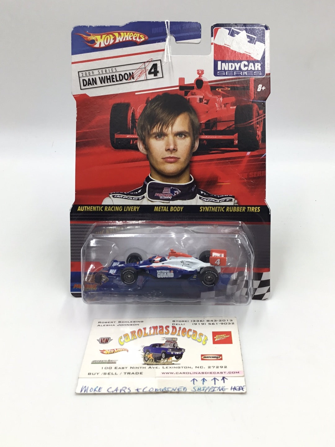 hot wheels Racing IndyCar 2009 Series #4 Dan Wheldon