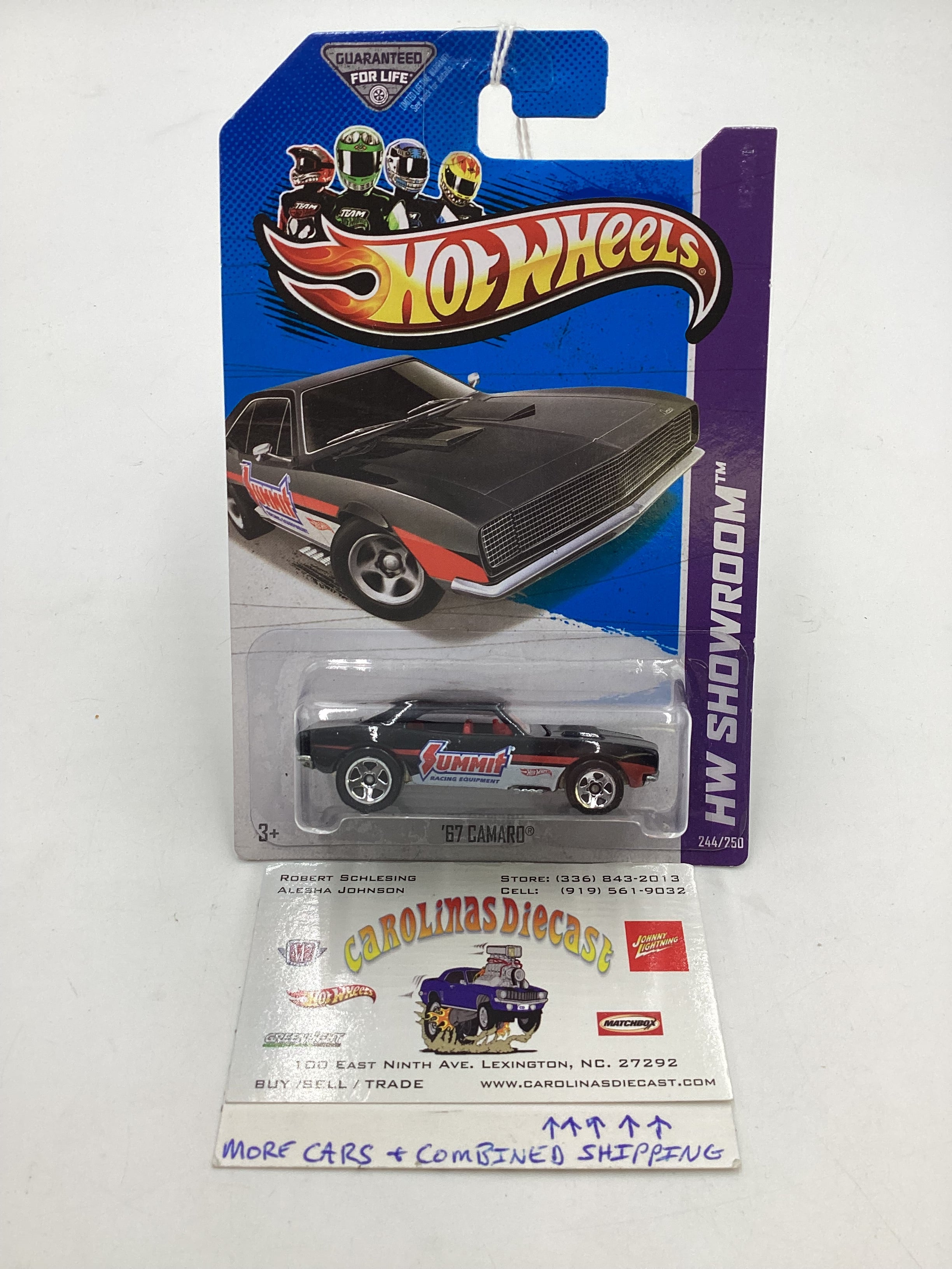 Hotwheels Super Treasure Hunt good 67 Camaro (Summit Racing Equipment)