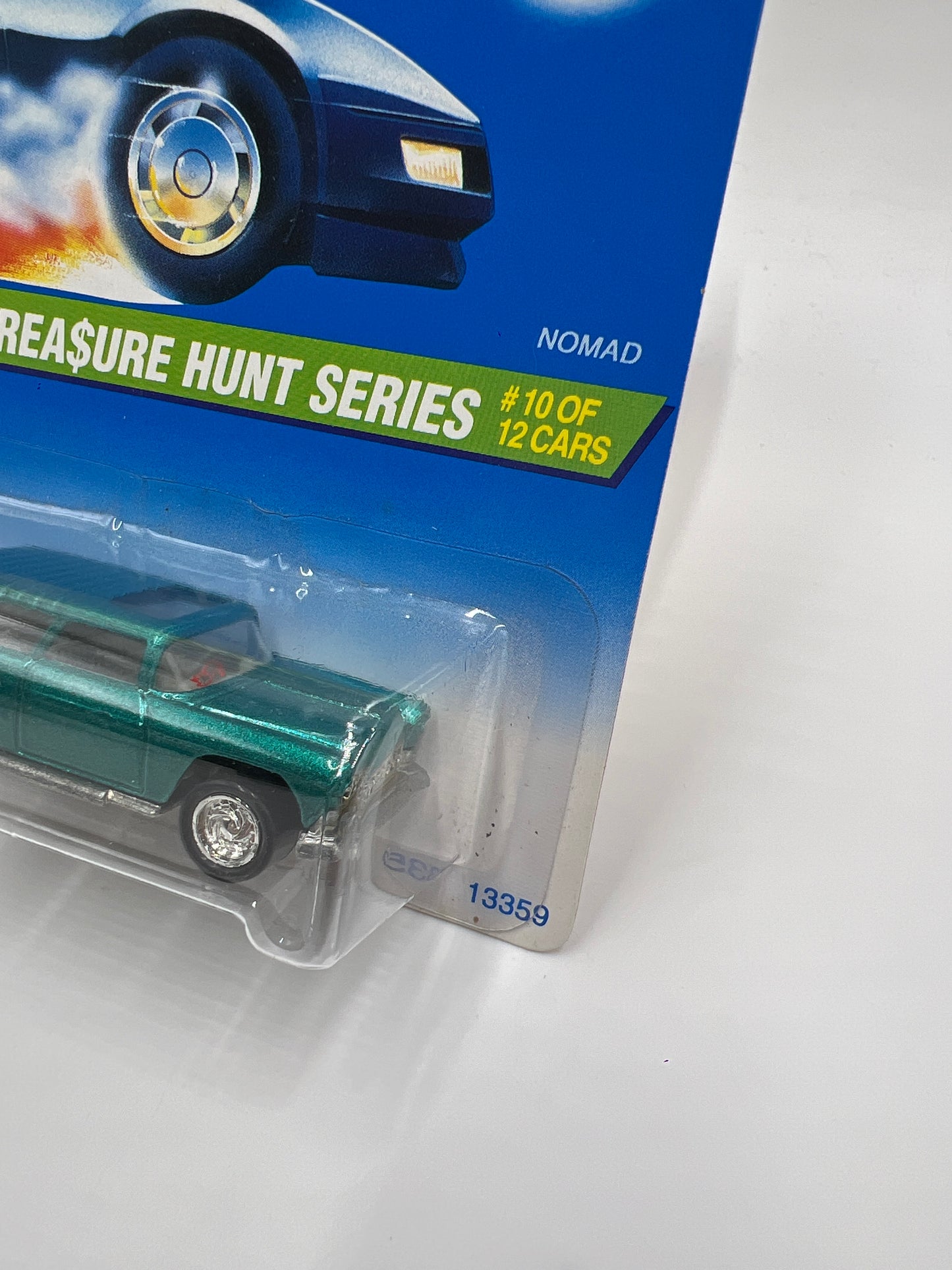 1995 Hot Wheels Treasure Hunt Series #10 Classic Nomad Green W/Protector