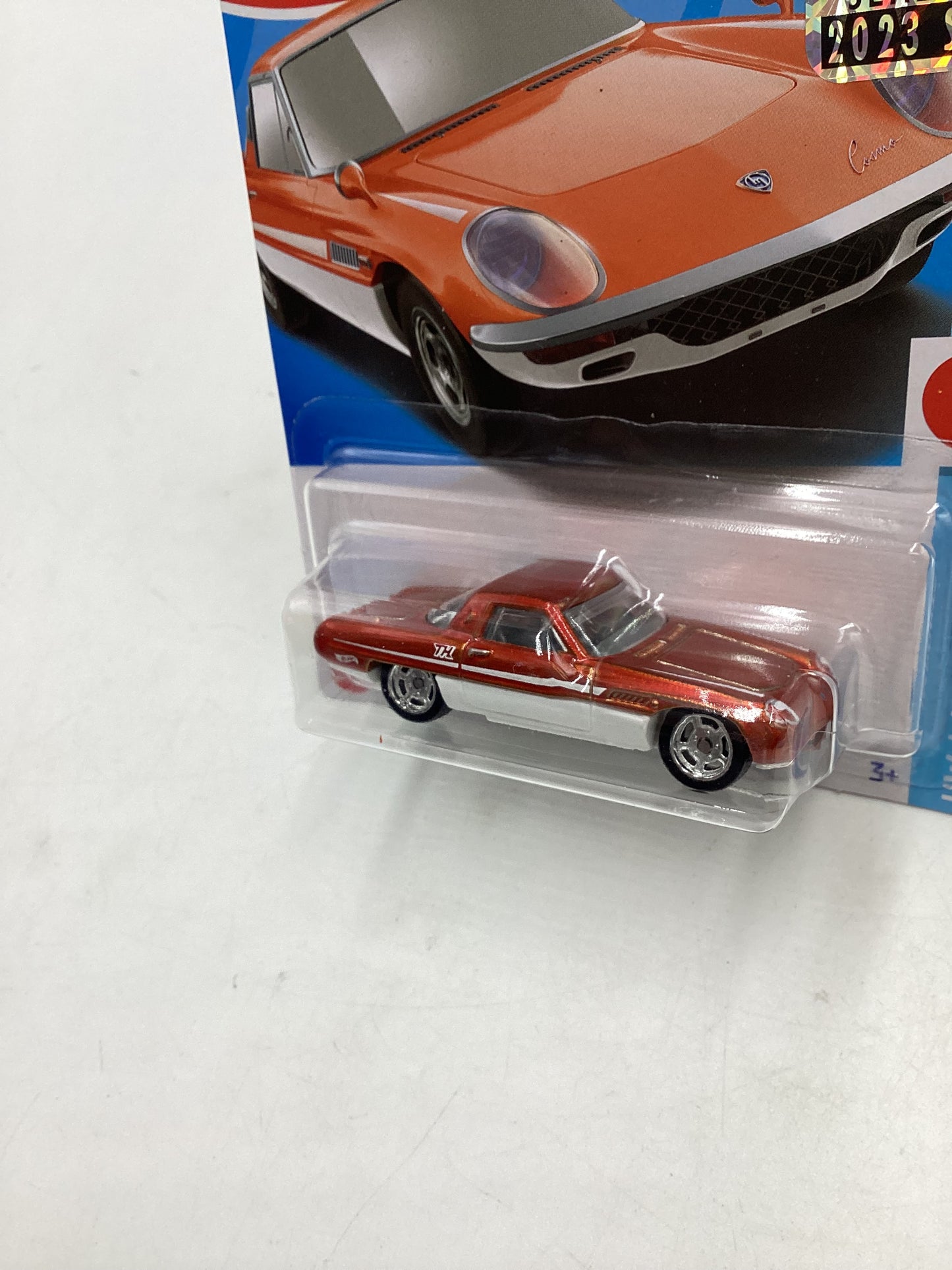 2023 Hot Wheels 1968 Mazda Cosmo Sport Super Treasure Hunt Factory Sealed (Cracked Blister) with protector