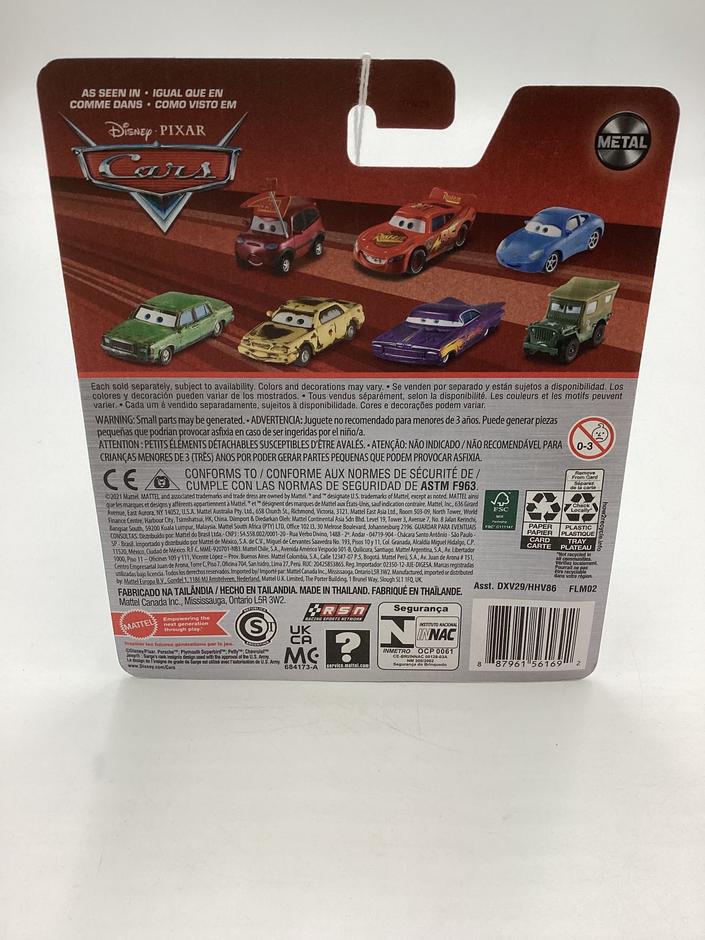 Disney Pixar Cars Strip Weathers Aka The King Blue 140B