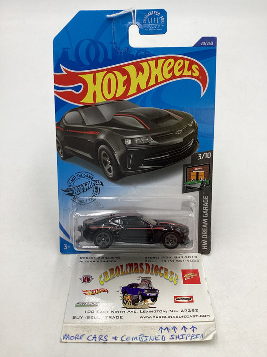 2020 Hot wheels #020 Black 18 COPO Camaro SS 18H