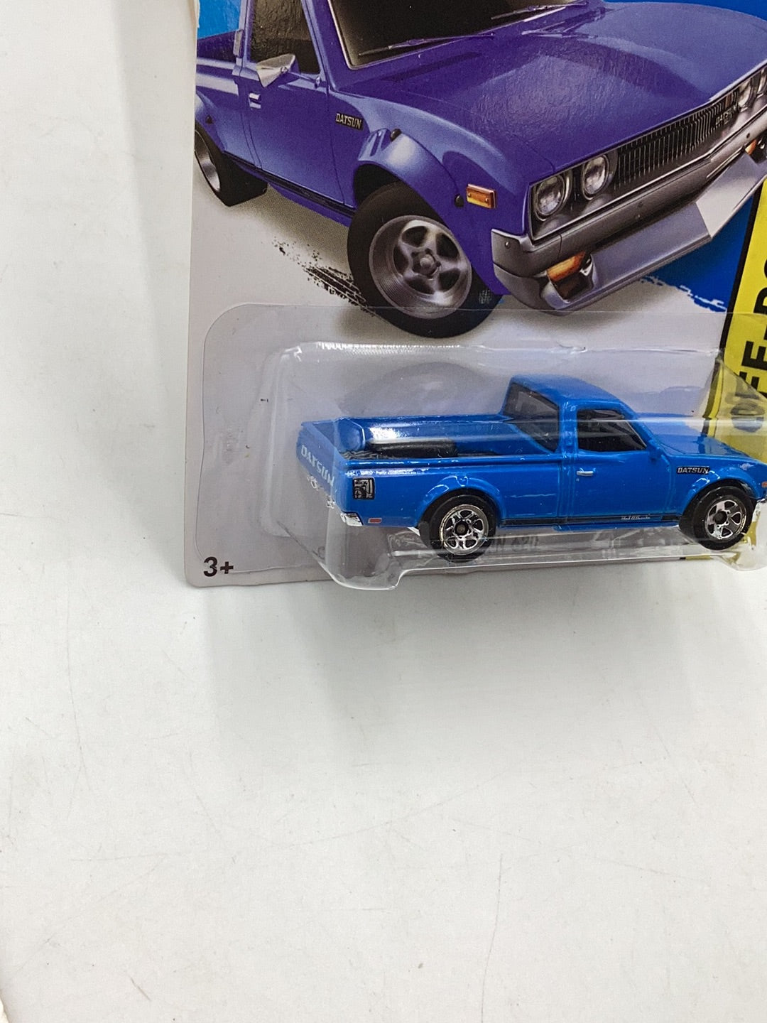 2014 Hot Wheels #139 Datsun 620 #139 blue K-Days W/Protector