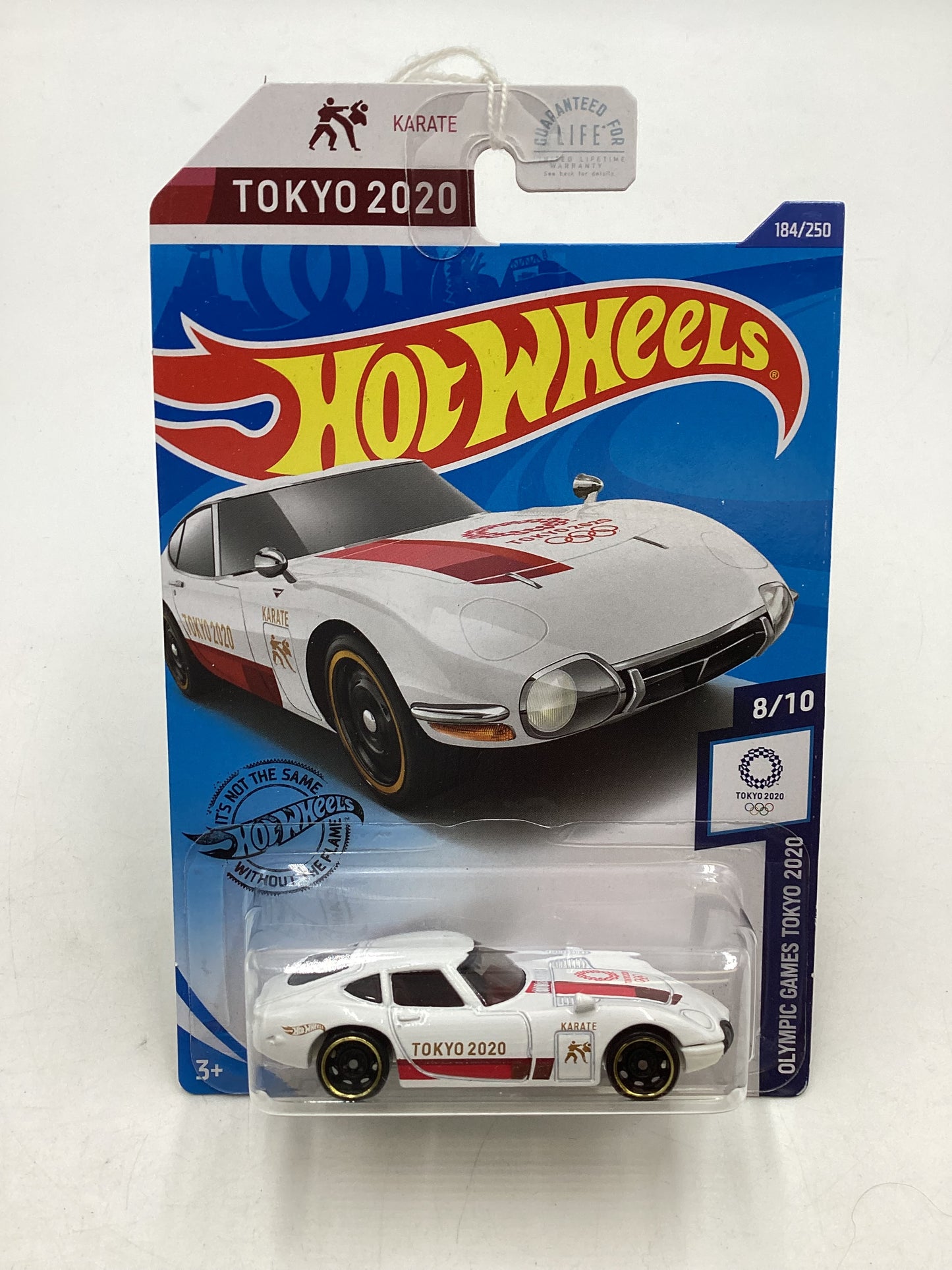 2020 Hot Wheels #184 White Toyota 2000 GT 95E