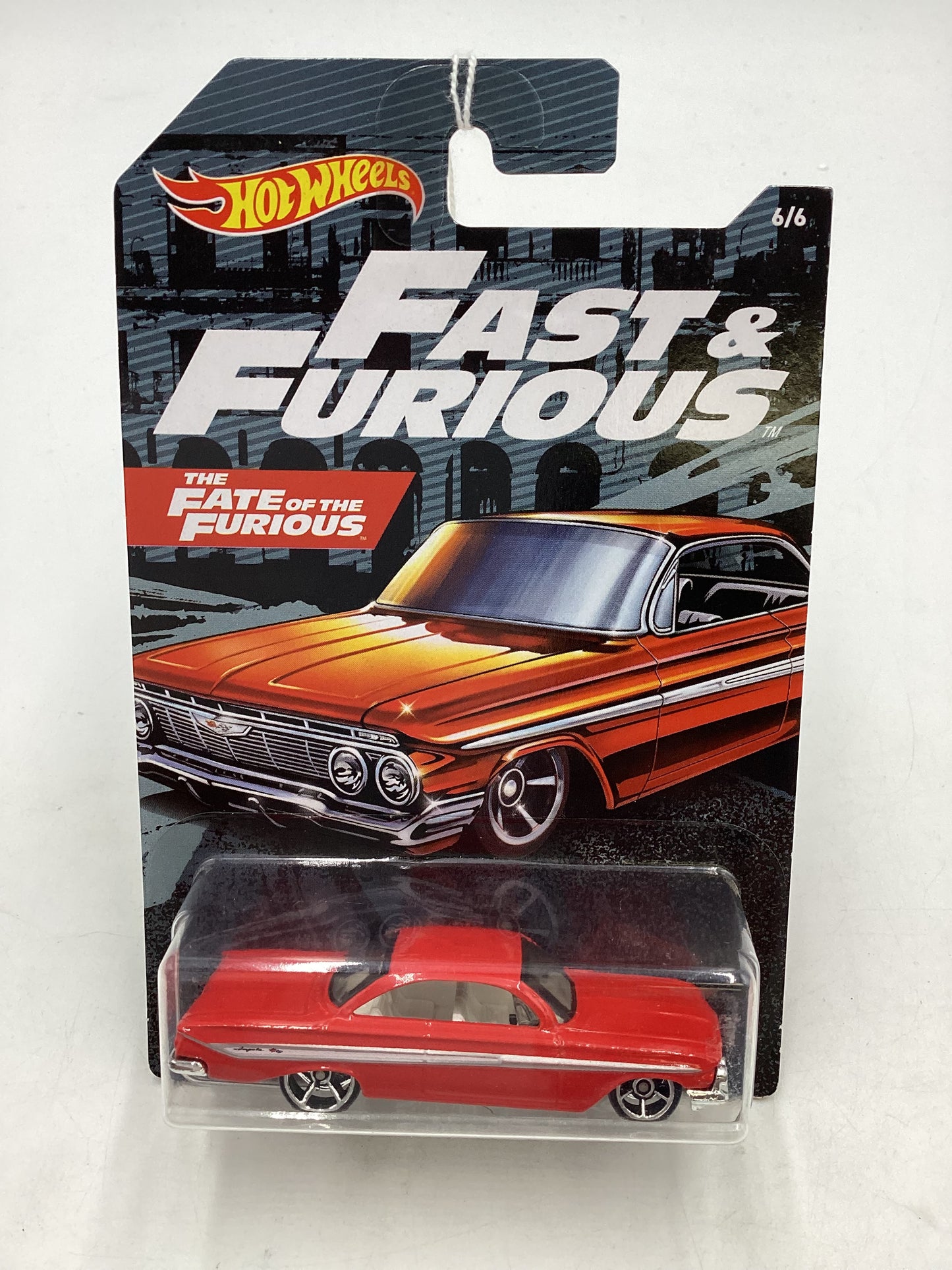 Hot wheels 2019 Fast and furious Fate of the Furious 61 Chevrolet Impala #6 73D