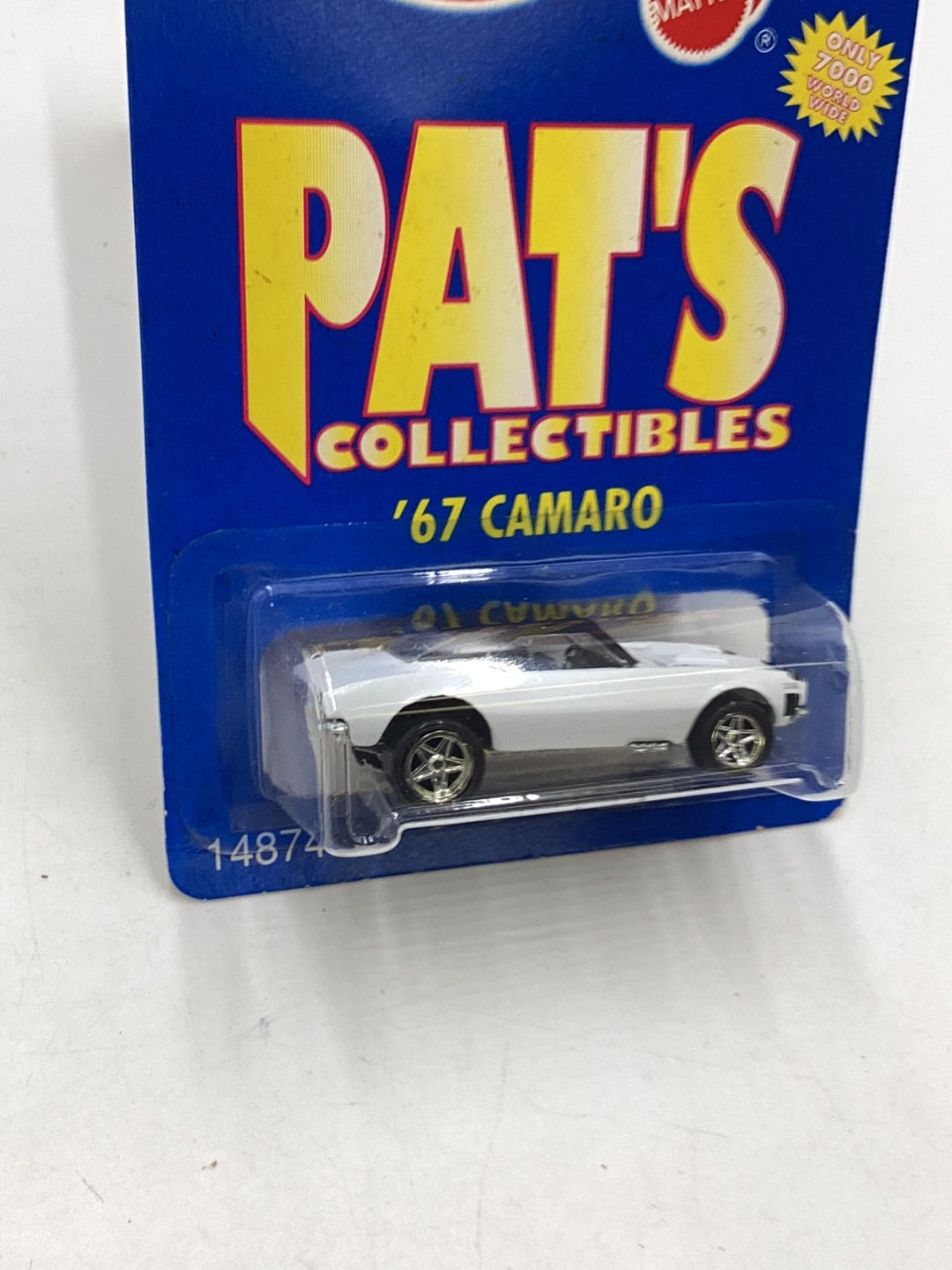 Hot Wheels Pats Collectibles 67 Camaro 14874 1/7000 with protector