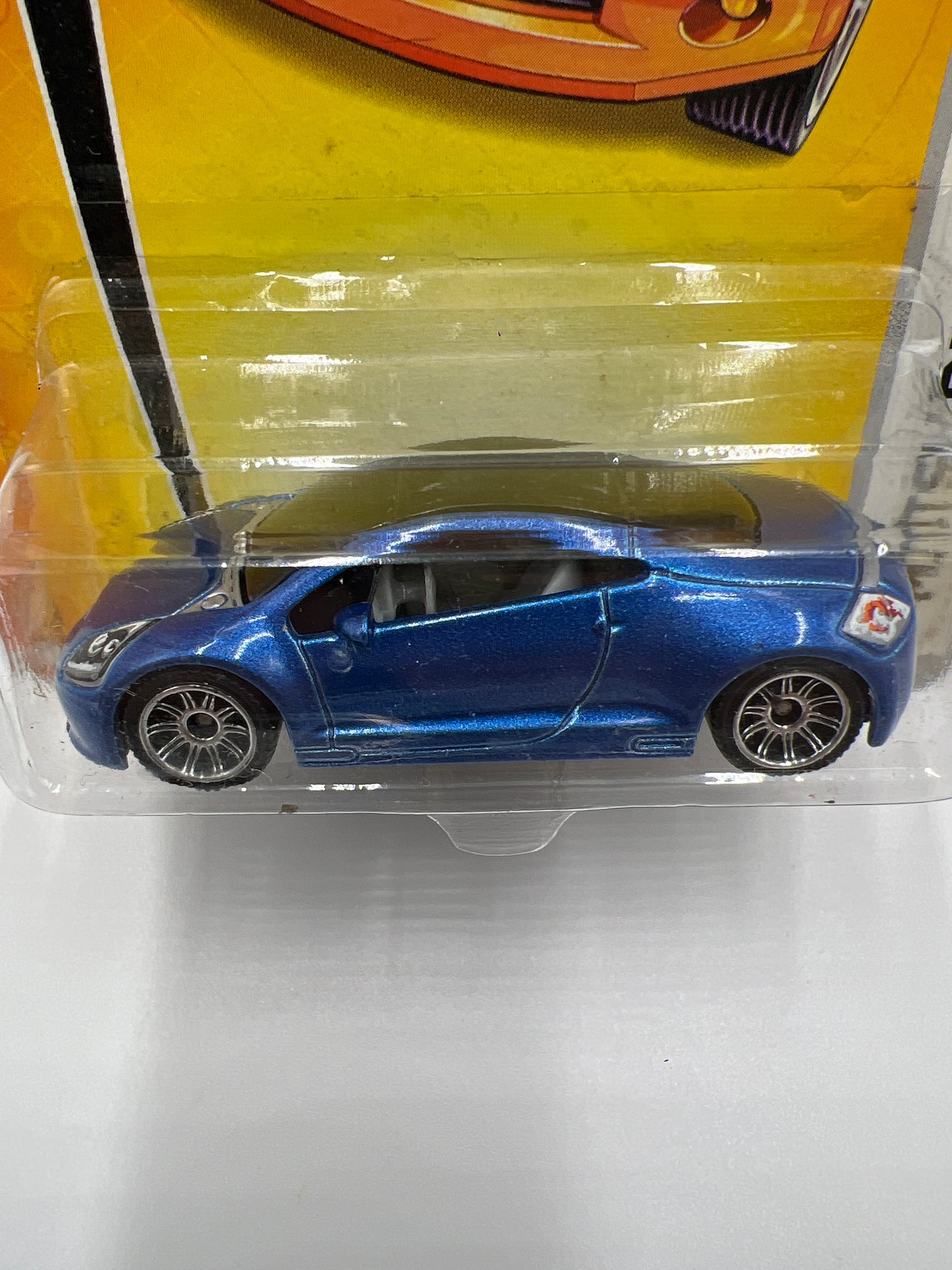 Matchbox MBX Metal #2 Mitsubishi Eclipse Blue Bad Card 207G