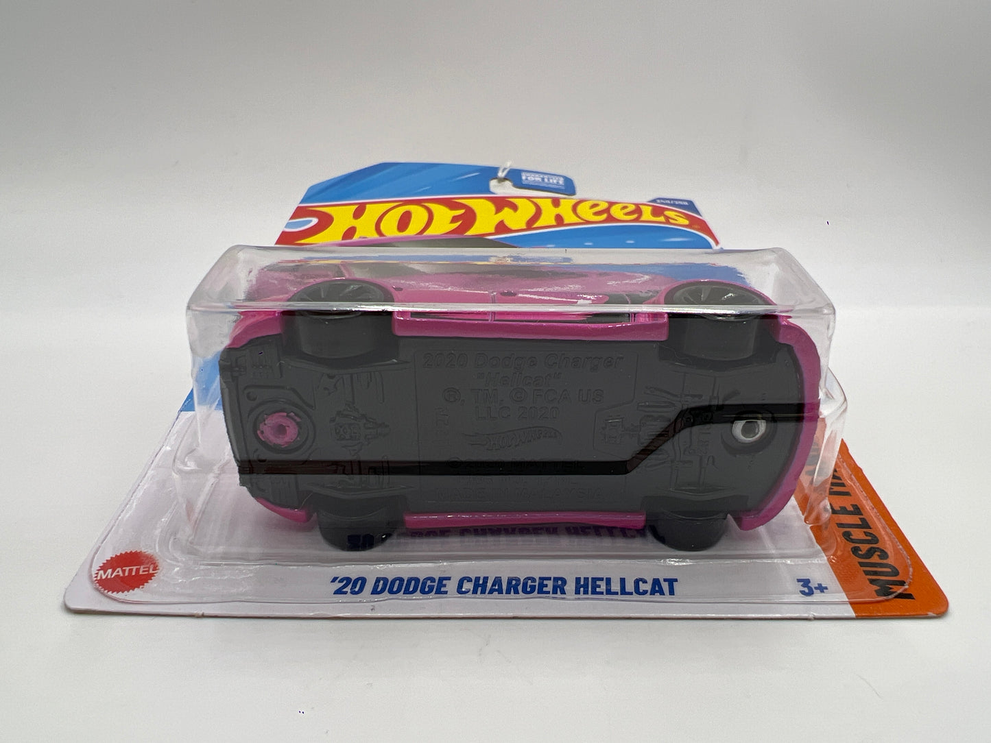 2025 Hot Wheels N Case Muscle Mania #240 20 Dodge Charger Hellcat Pink 52A