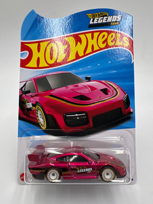 2025 Hot Wheels Legends Tour Porsche 935 Pink W/Protector