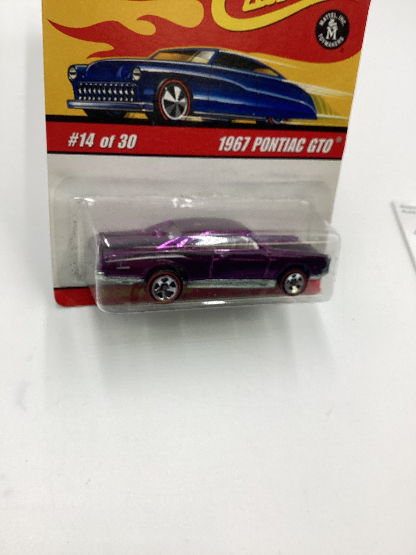 Hot Wheels Classics Series 2 #14 1967 Pontiac GTO Purple SR