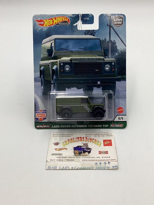 Hot Wheels British Horse Power Land Rover Defender 110 Hard Top 5/5 256C