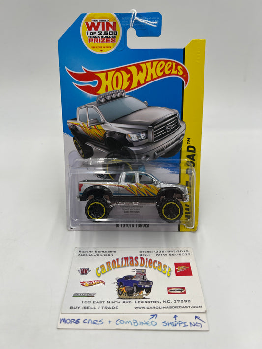 2014 Hot Wheels Off-Road #131 10 Toyota Tundra Silver 94C