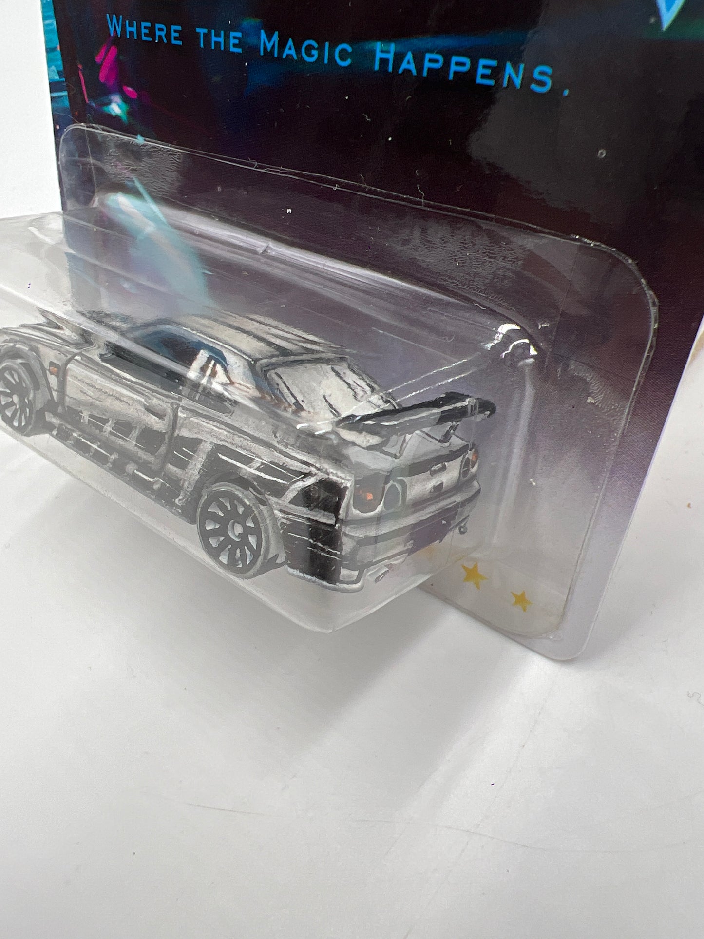 Hot Wheels x House of Cars Nissan Skyline GT-R R34 Robie Pencil Custom W/Protector