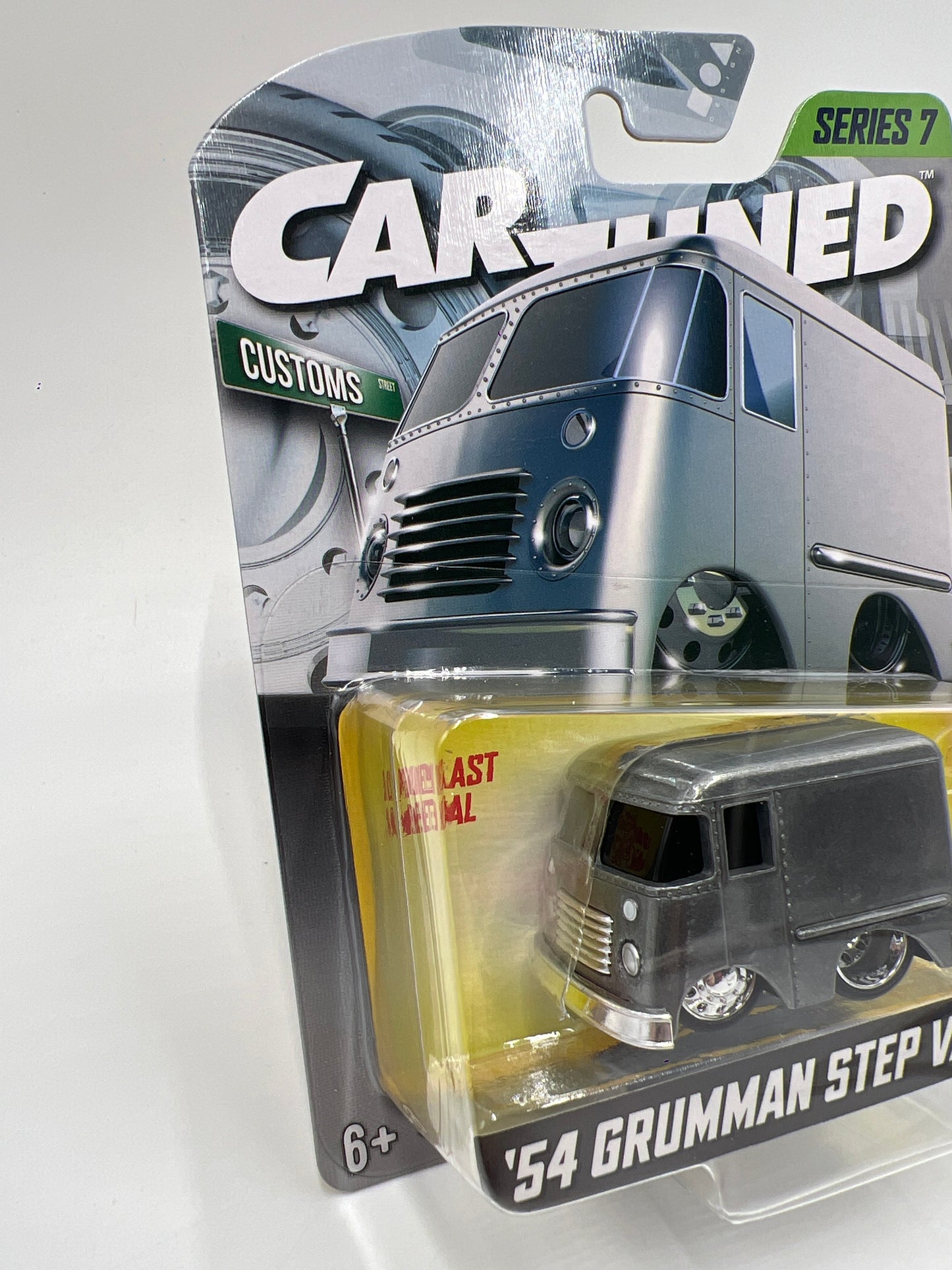 MGA Car Tuned Series 7 #8 54 Grumman Step Van Raw Metal