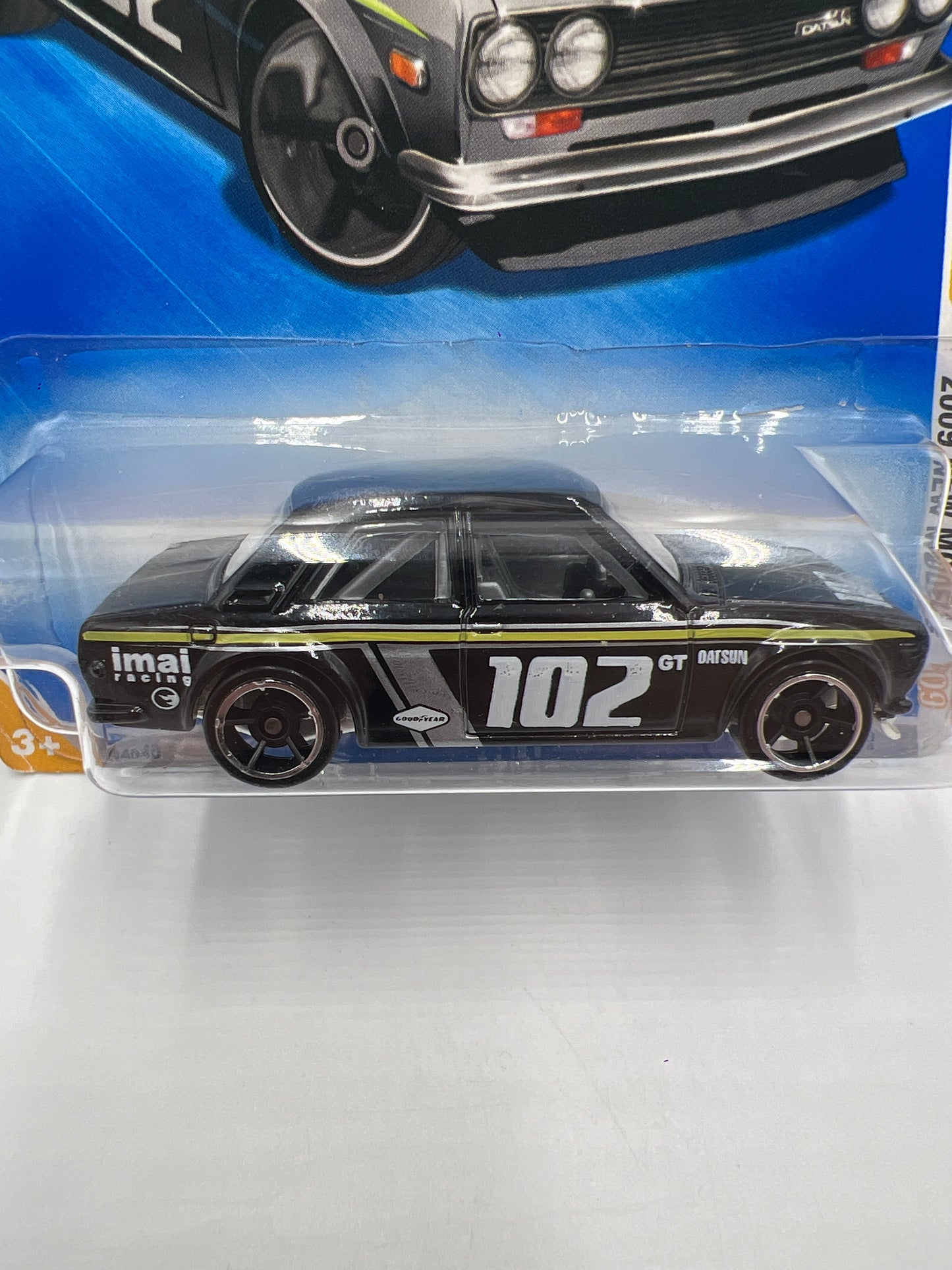 2009 Hot Wheels New Models #37 Datsun Bluebird 510 Black SR