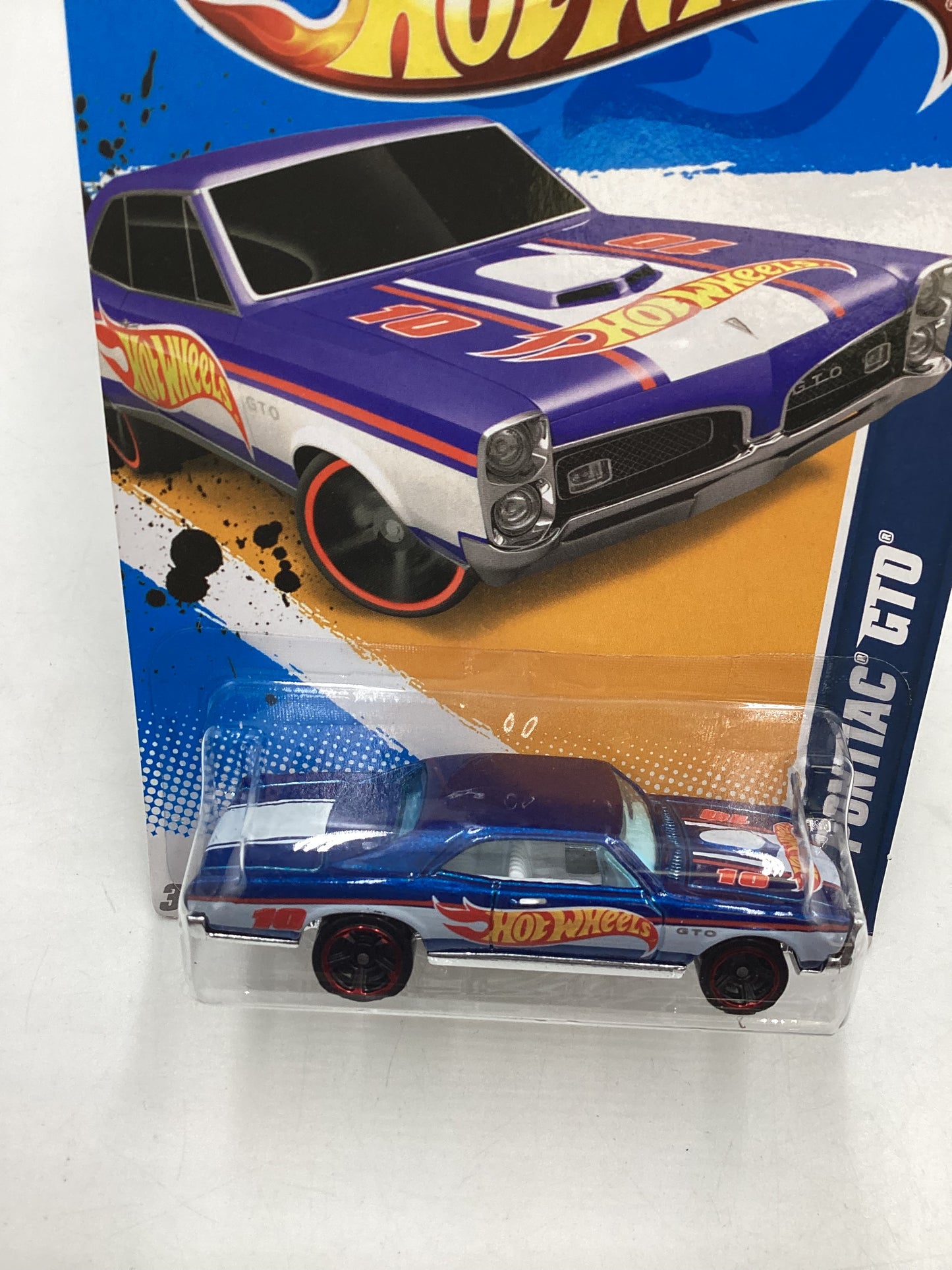 2012 HW Racing #173 67 Pontiac GTO Blue 47C