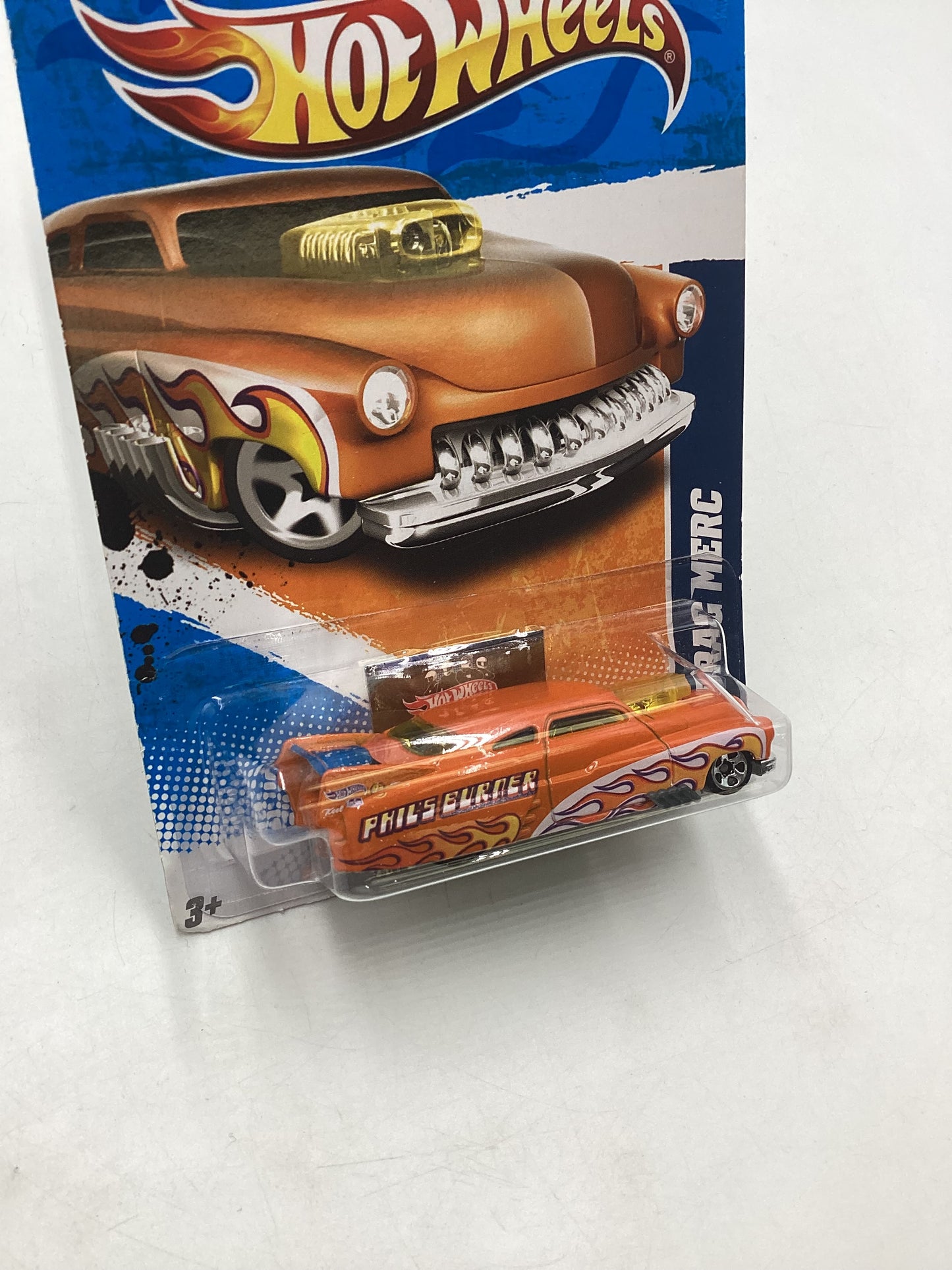 2011 Hot Wheels #122 49 Drag Merc Orange 50D