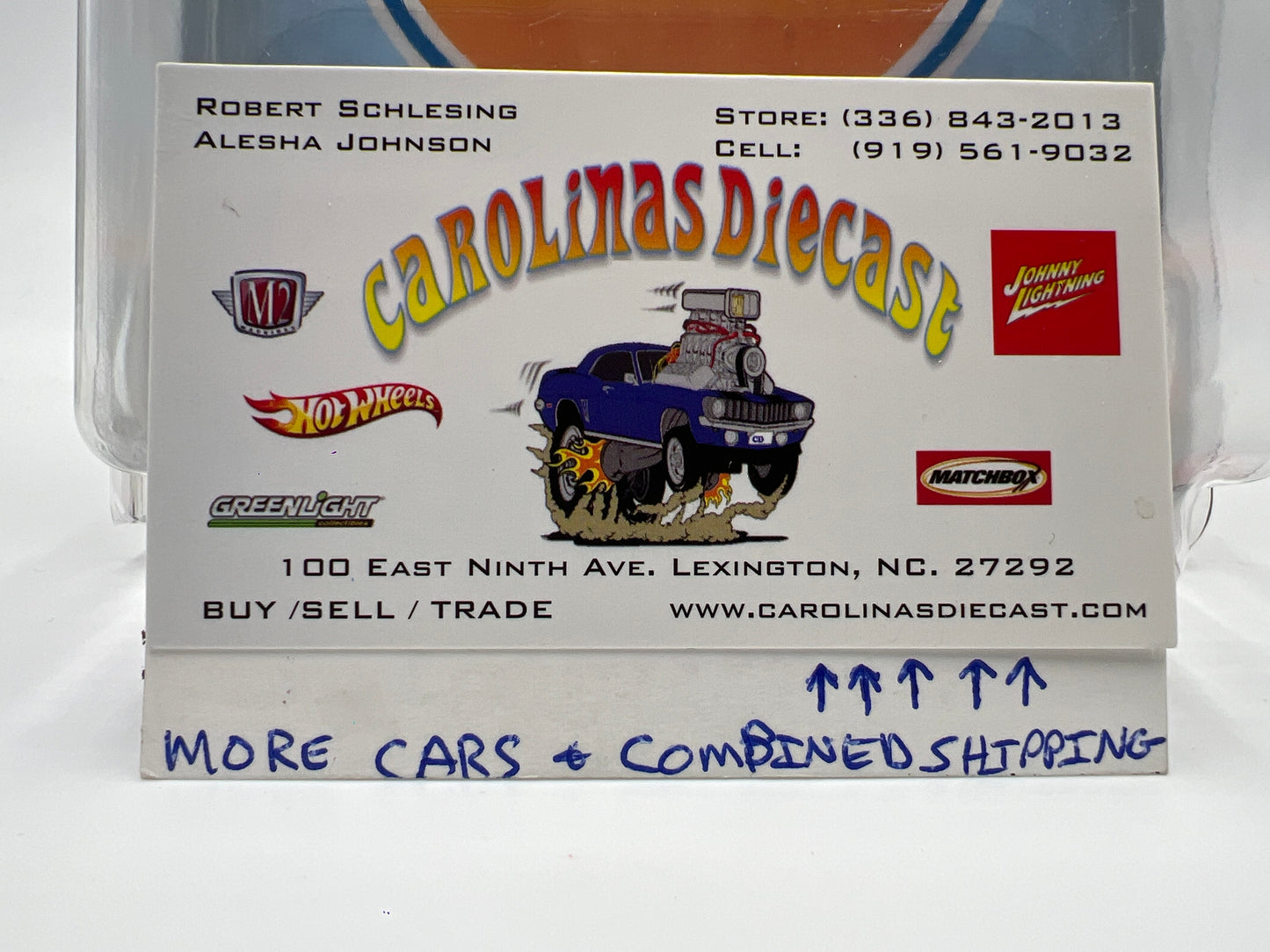 Hot Wheels Car Culture Vintage Oil #2 83 Chevy Silverado Gulf Blue W/Protector