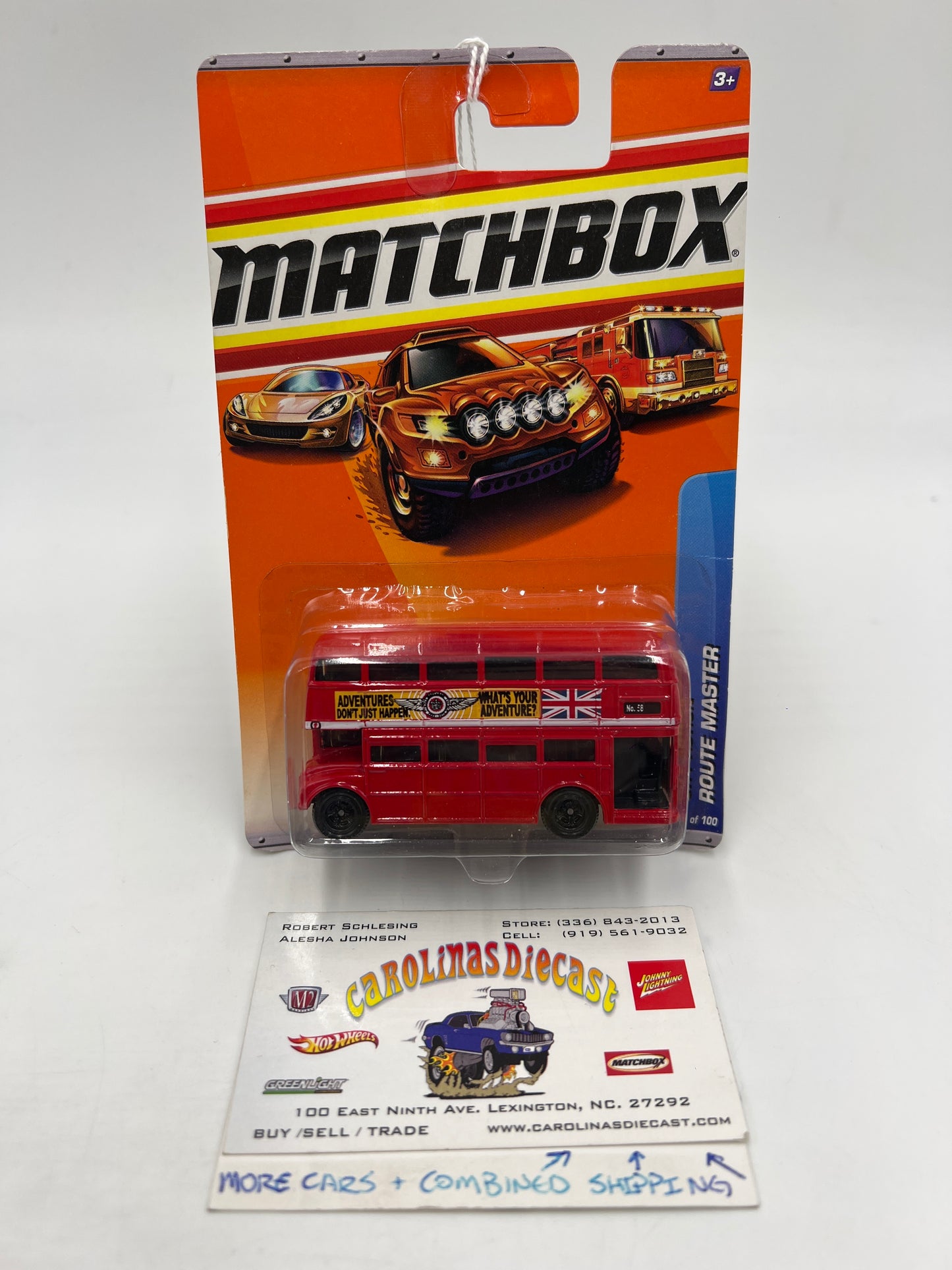 Matchbox City Action #71 Route Master Red 216N