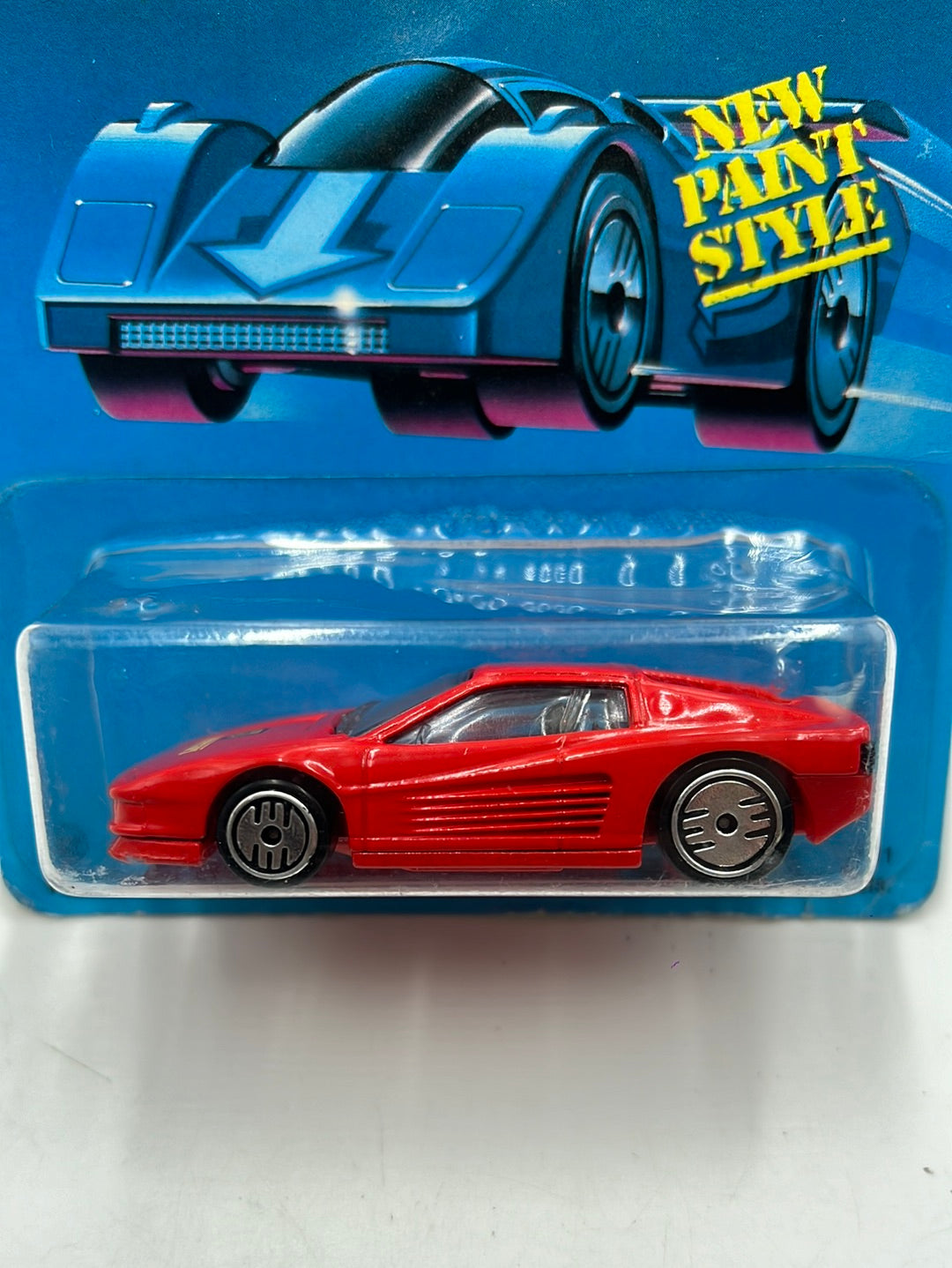 Hot Wheels Speed Fleet Red Ferrari Testarossa #5111