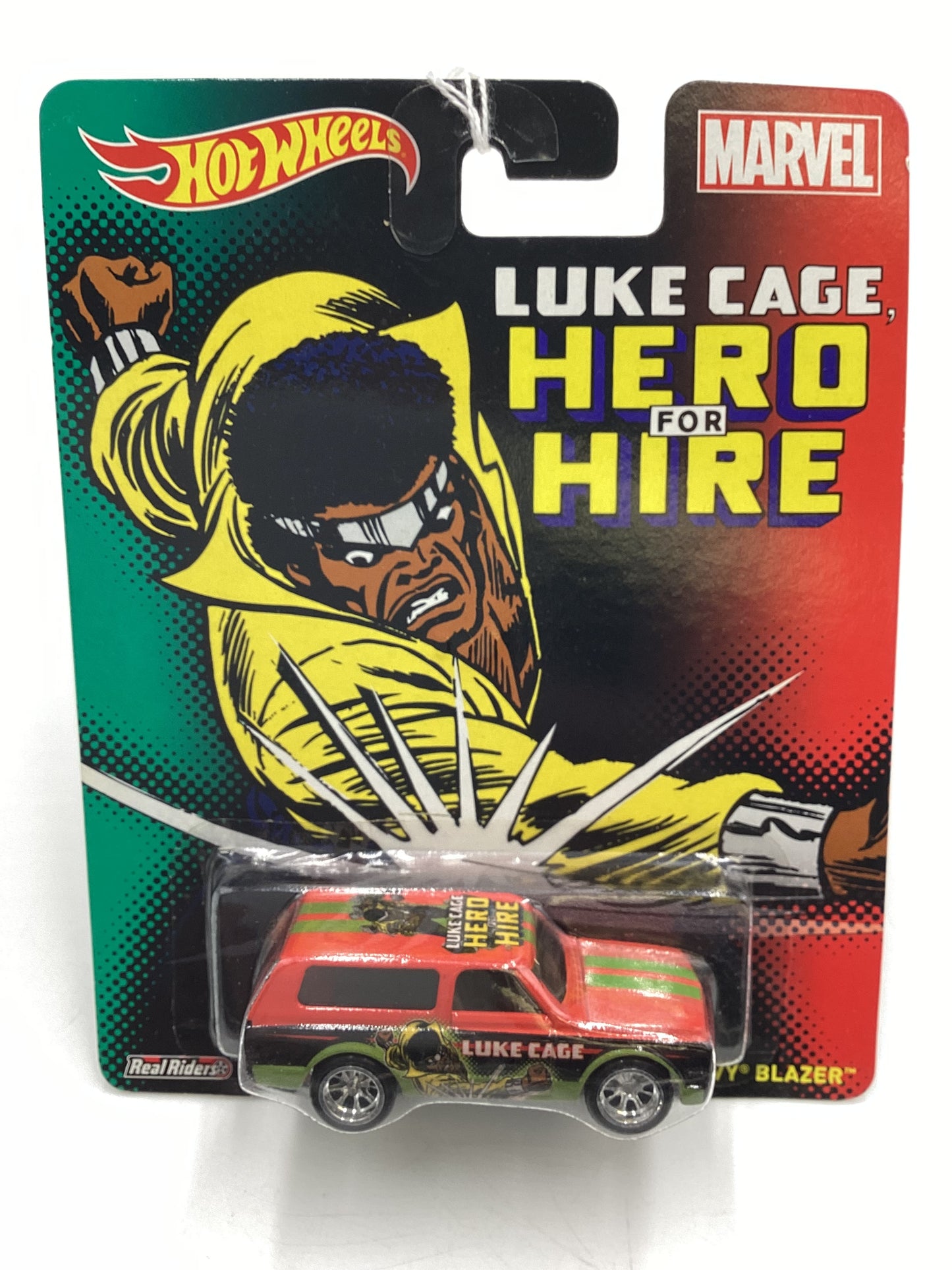 Hot wheels Pop Culture Marvel Luke Cage 70 Chevy Blazer 272A