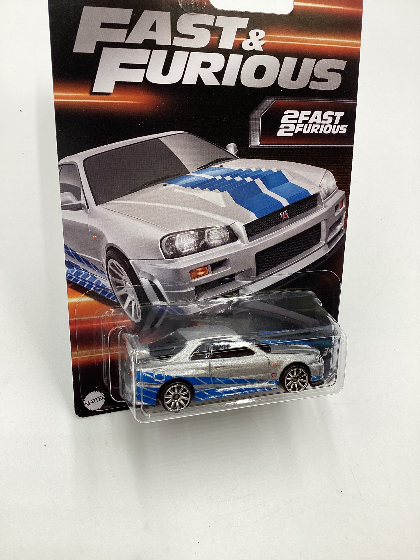 2023 Hot Wheels Fast & Furious Series 2 #2 Nissan Skyline GT-R BNR34 Silver W/protector