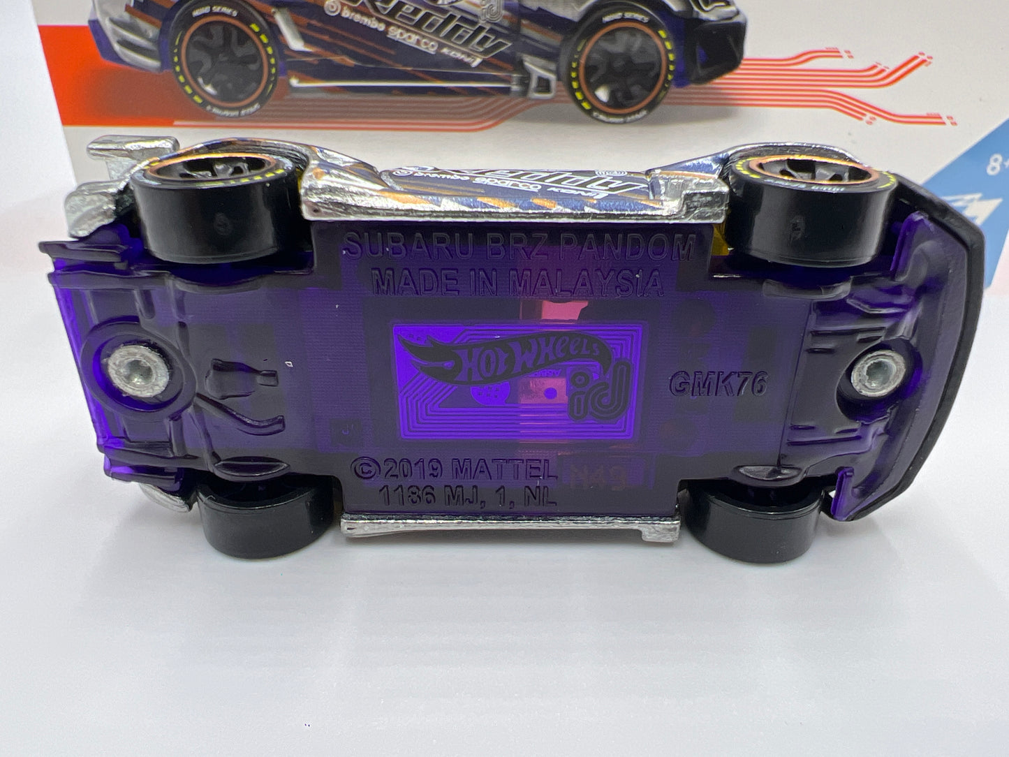 Hot Wheels iD Speed Graphics Series 2 #4 Pandem Subaru BRZ GReddy Opened