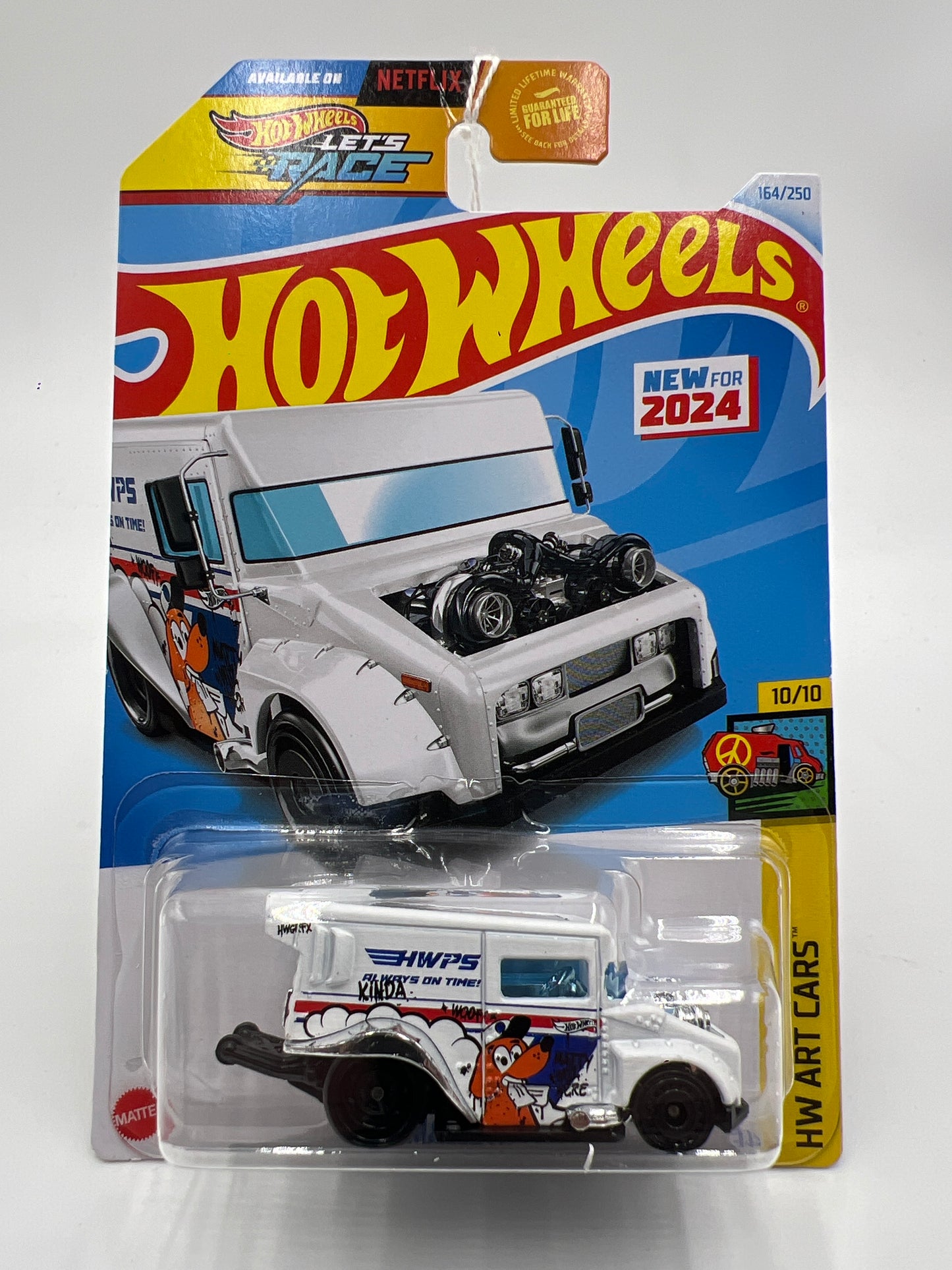 2024 Hot Wheels Q Case #164 Mailed It White 116E