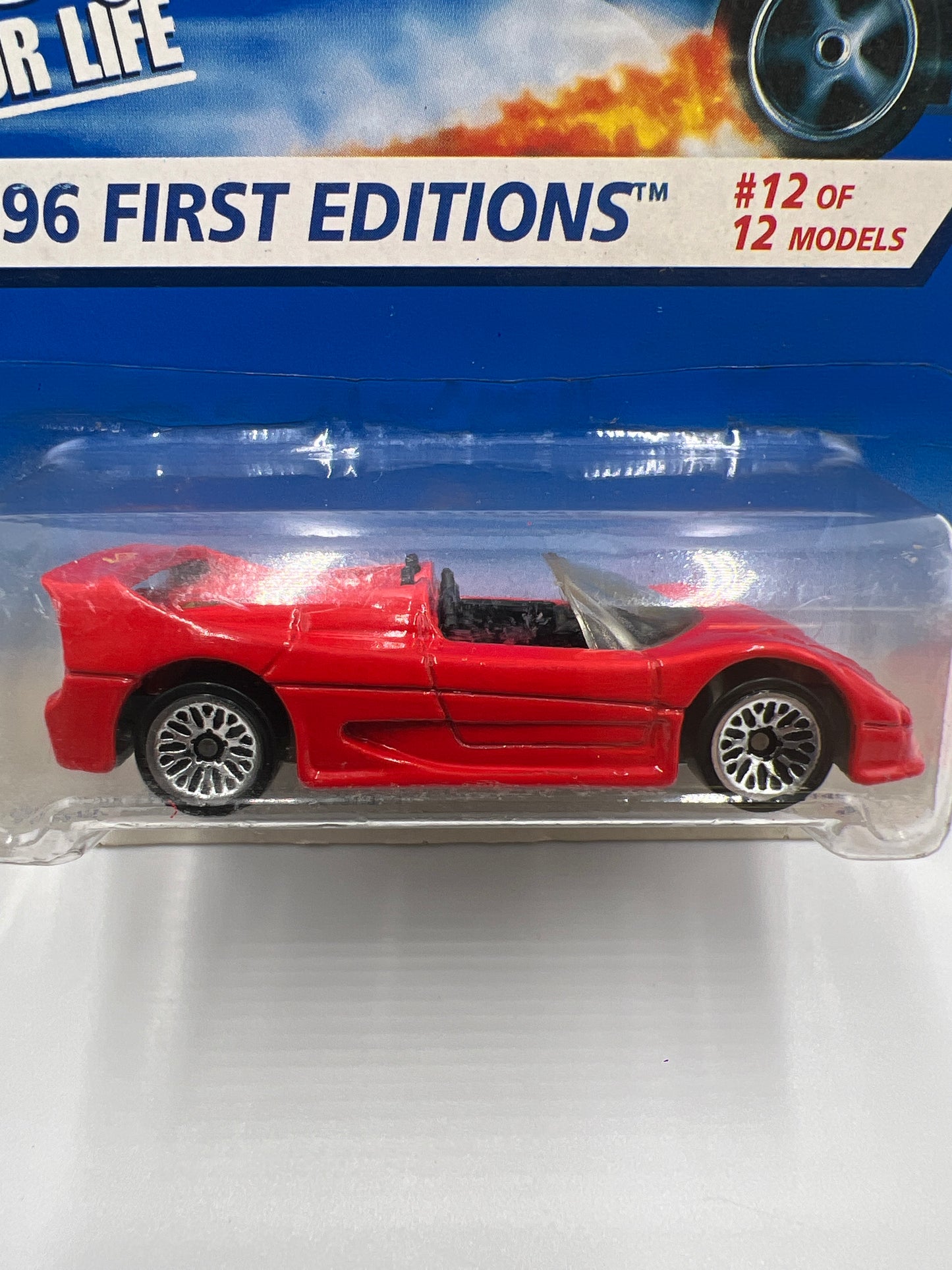 1996 Hot Wheels First Editions #377 Ferrari F50 Red (SR)