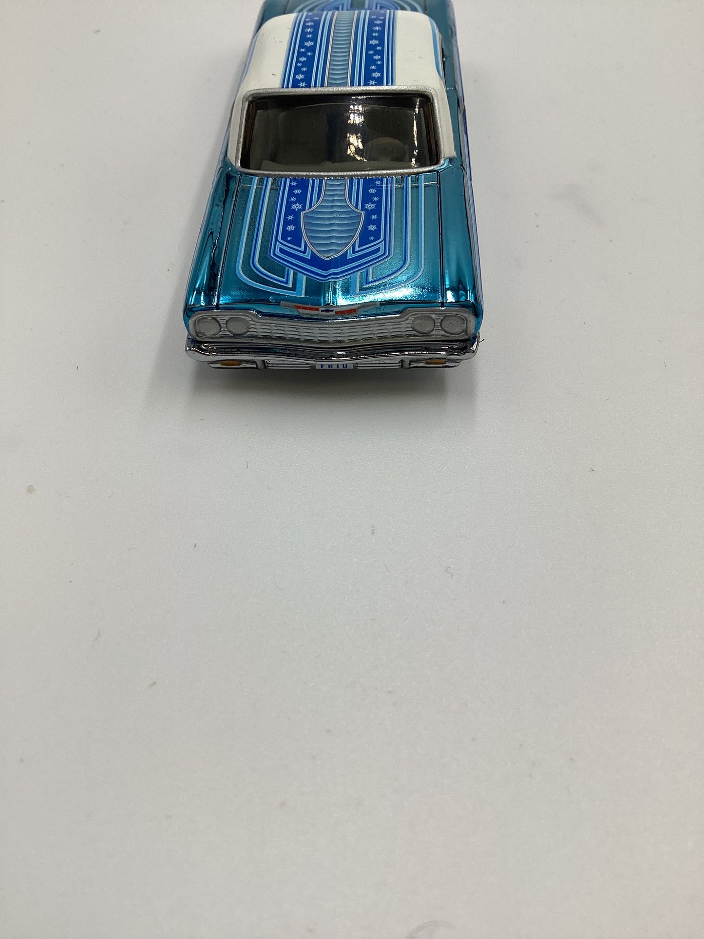 2021 Hot Wheels RLC #23717/30000 64 Chevy Impala Blue Snowman