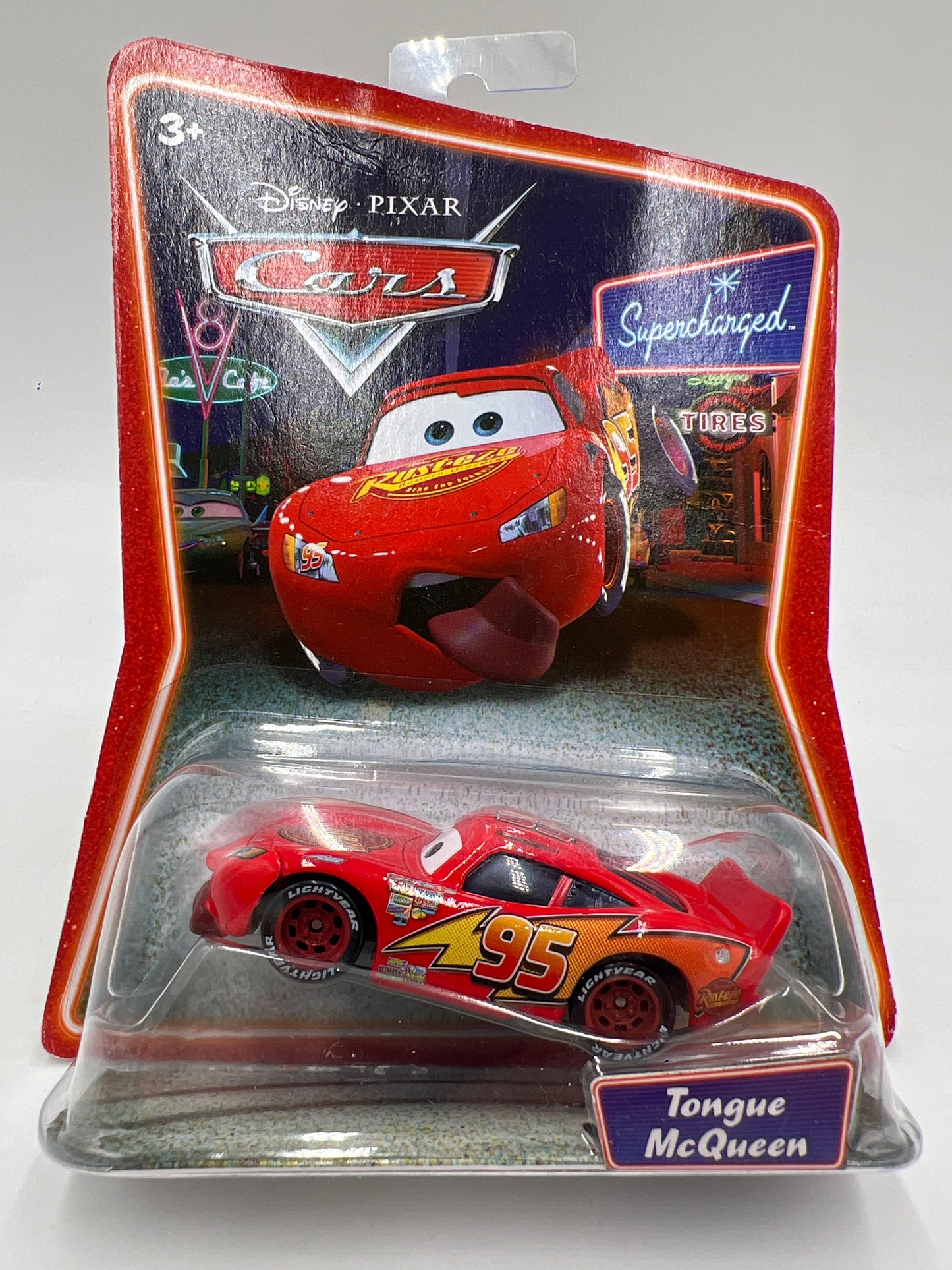 Disney Pixar Cars Supercharged Tongue McQueen