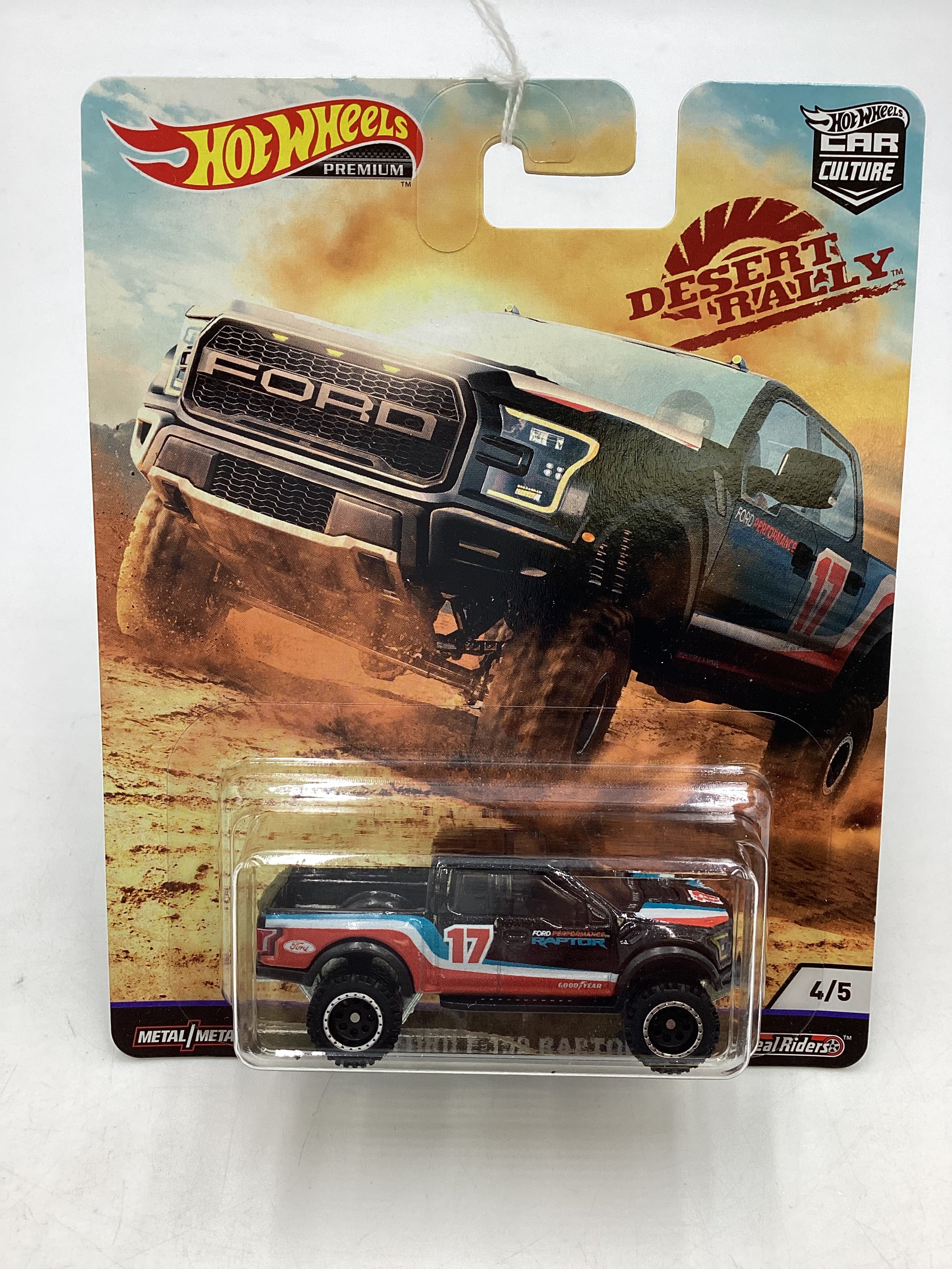 2019 Hot Wheels Desert Rally 4 5 17 Ford F 150 Raptor 254H carolinasdiecast