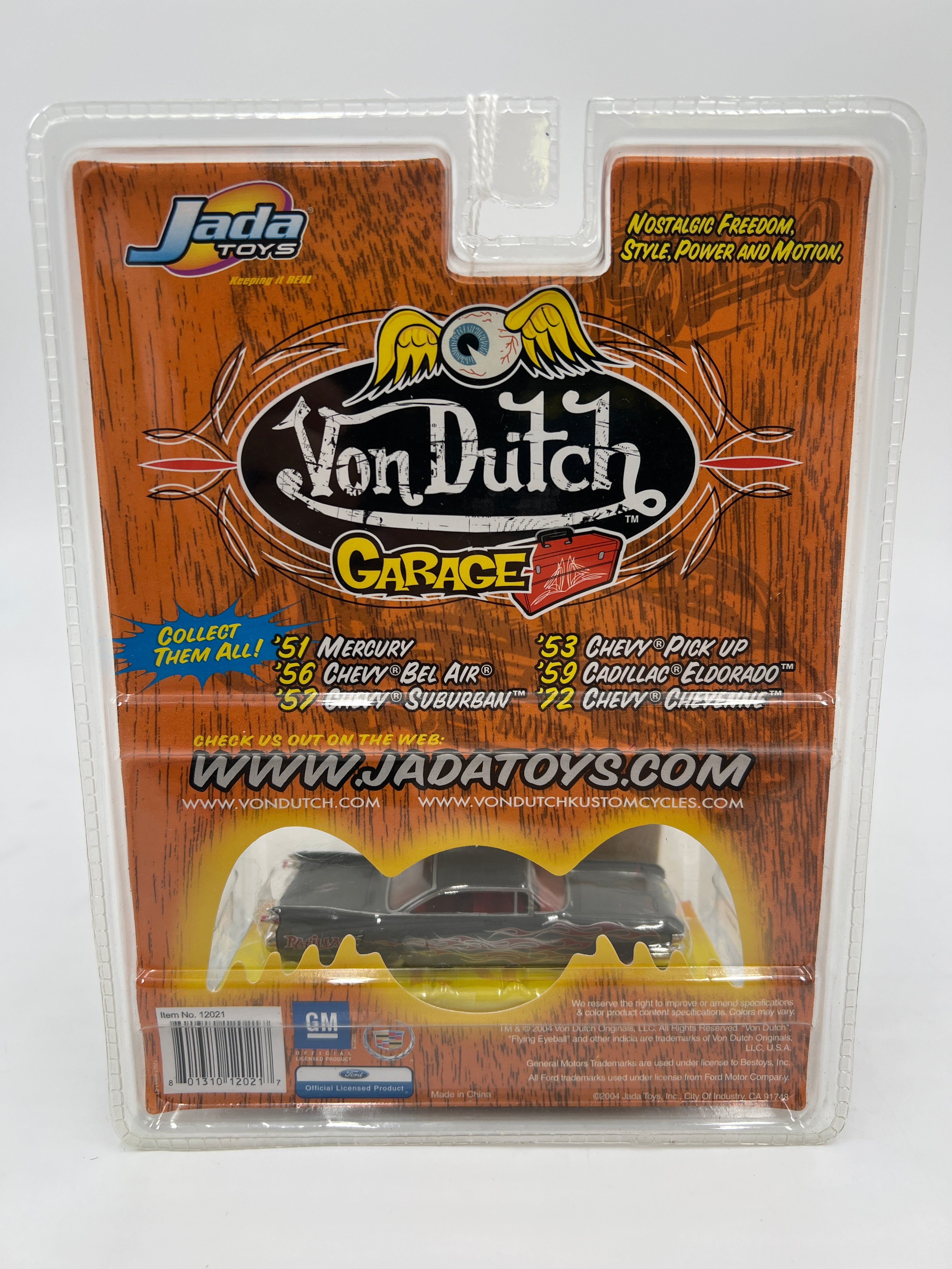 Jada Toys Von Dutch Garage 59 Cadillac Eldorado Primer Gray 215E
