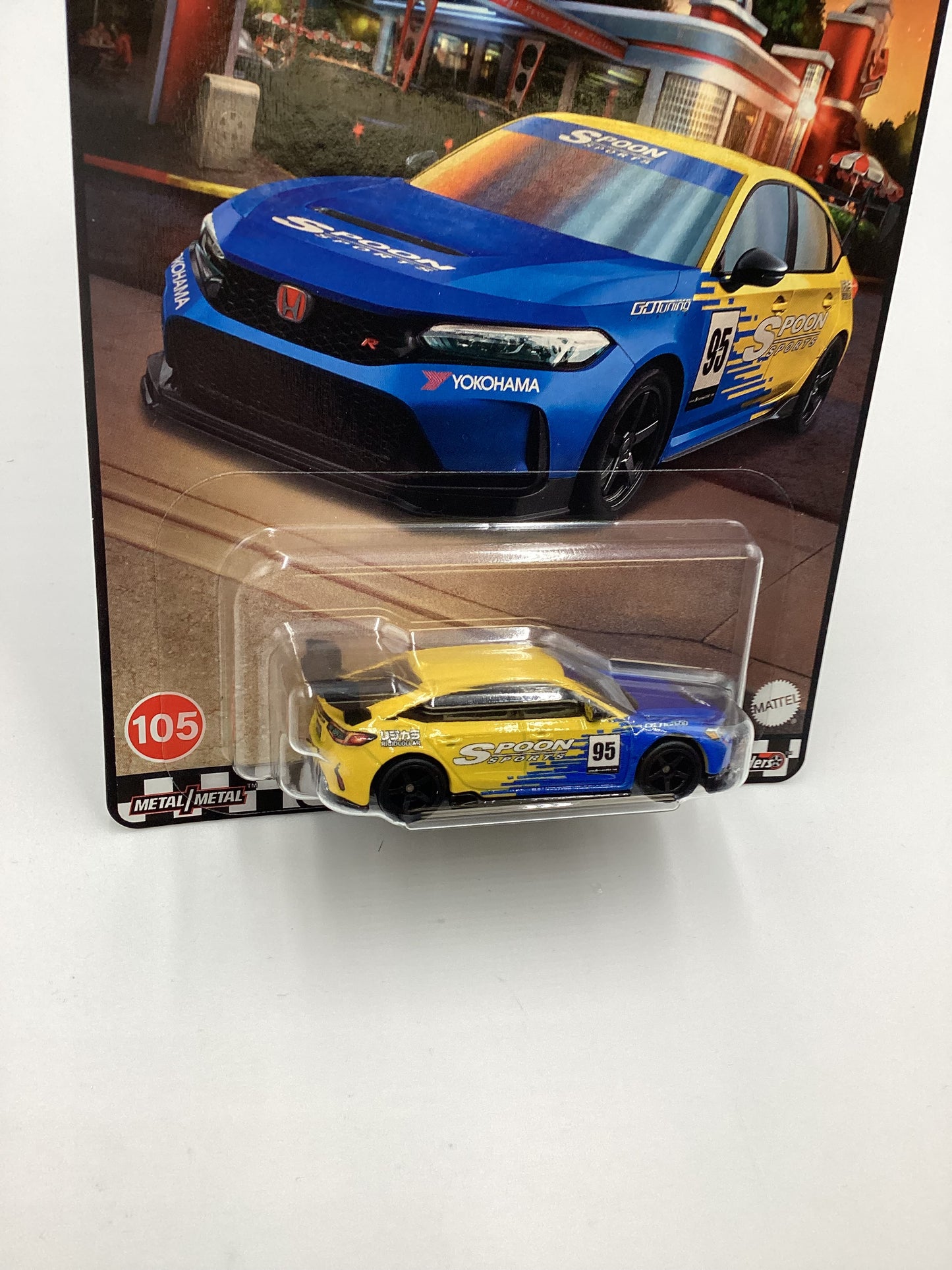 2024 Hot Wheels Boulevard Premium #105 24 Honda Civic Type-R Spoon