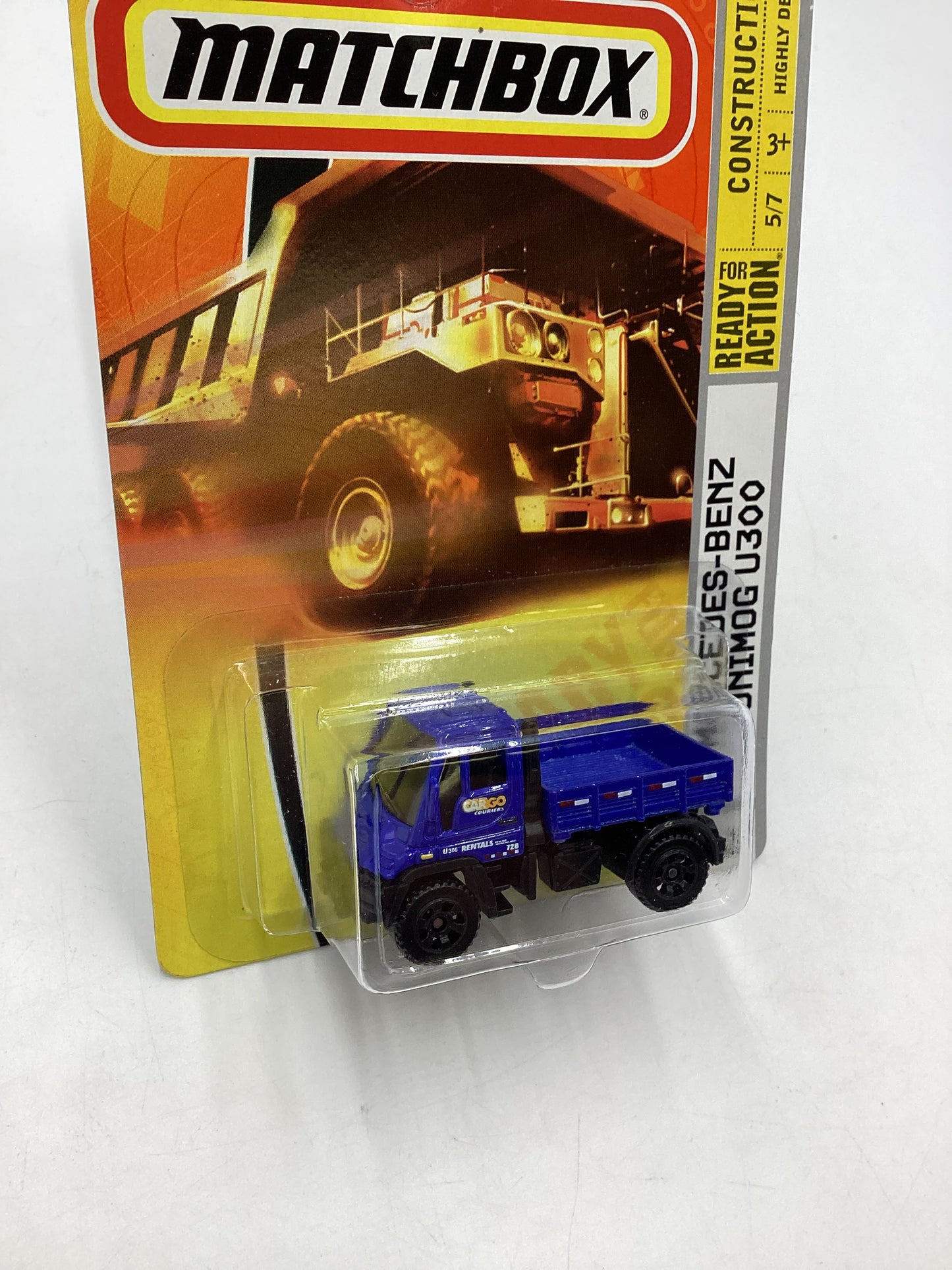 Matchbox #61 Construction Mercedes-Benz Unimog U300 206B