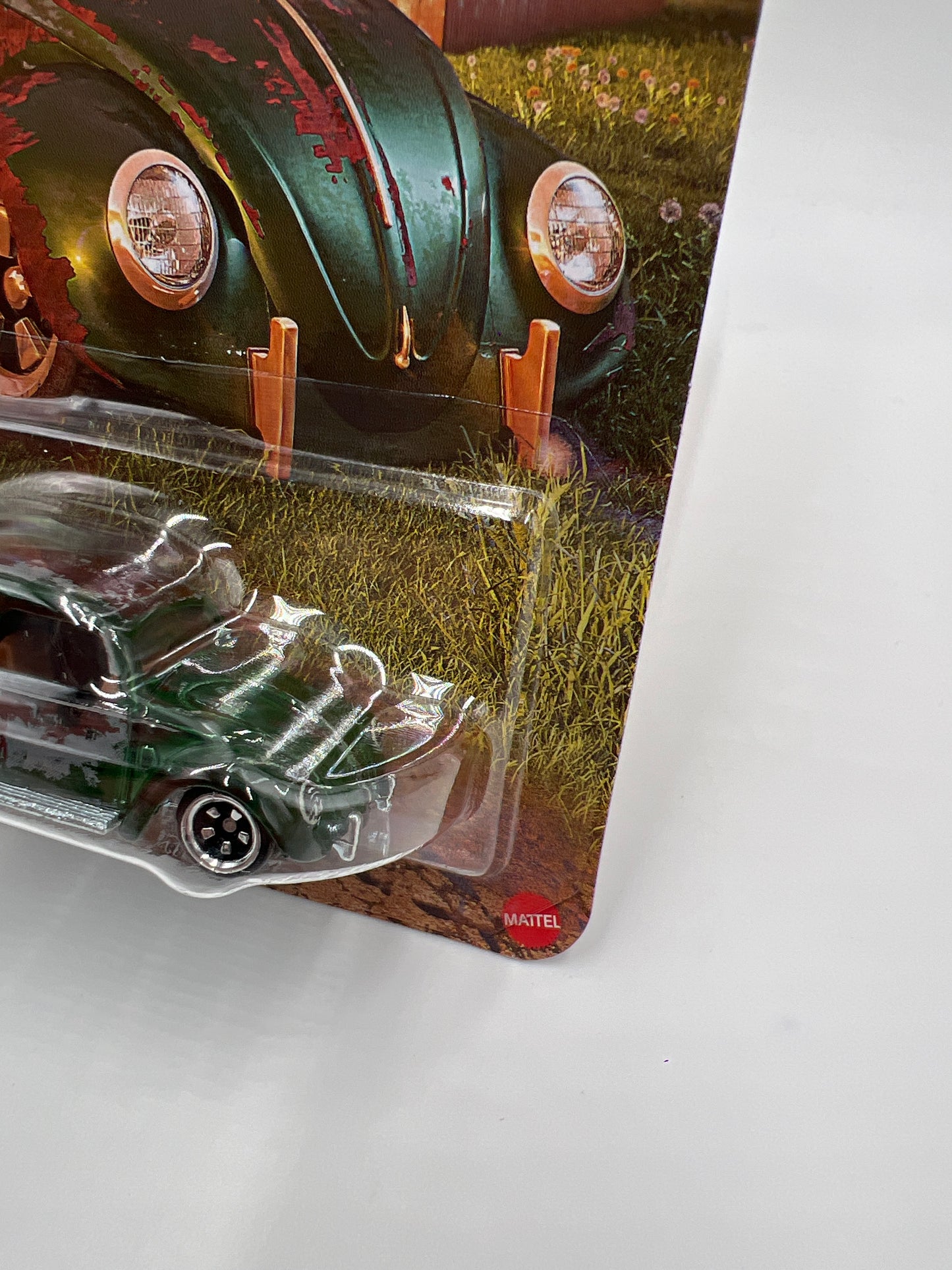 2025 Hot Wheels Silver Series Vintage Club Grand Prix #5 Chase Volkswagen Classic Bug Green