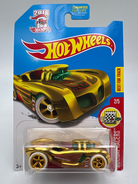 2017 Hot Wheels Super Treasure Hunt 16 Angels Gold W/Protector