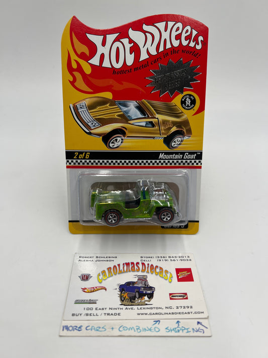 Hot Wheels RLC Neo-Classics Series 9 #2 746/5000 Mountain Goat Green W/Protector