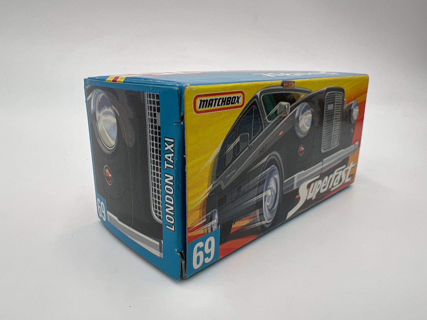 Matchbox 1/64 Superfast #69 London Taxi Gray Loose