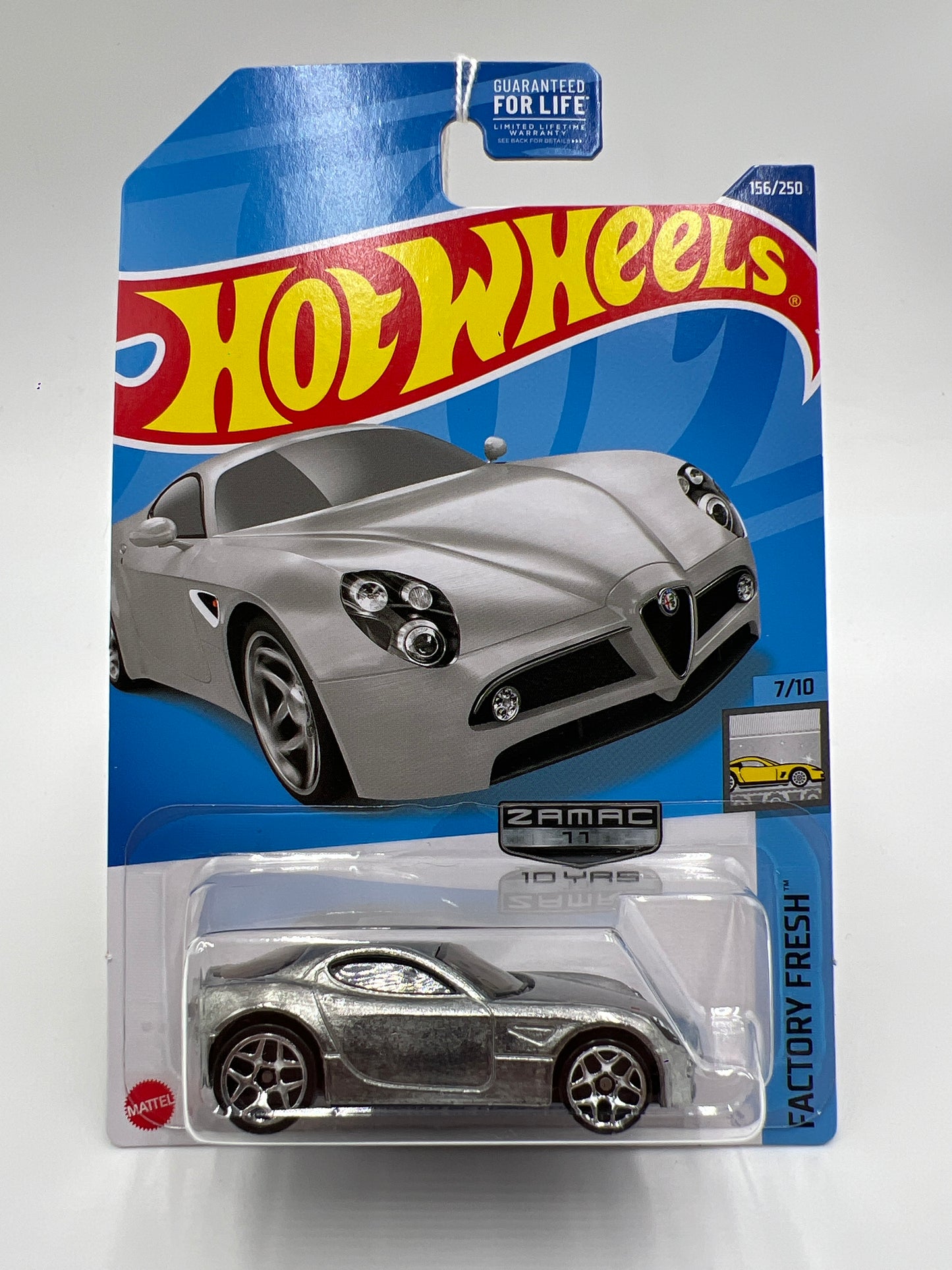 2022 Hot Wheels Walmart Exclusive Zamac 11 #156 Alfa Romeo 8C Competizione 143i